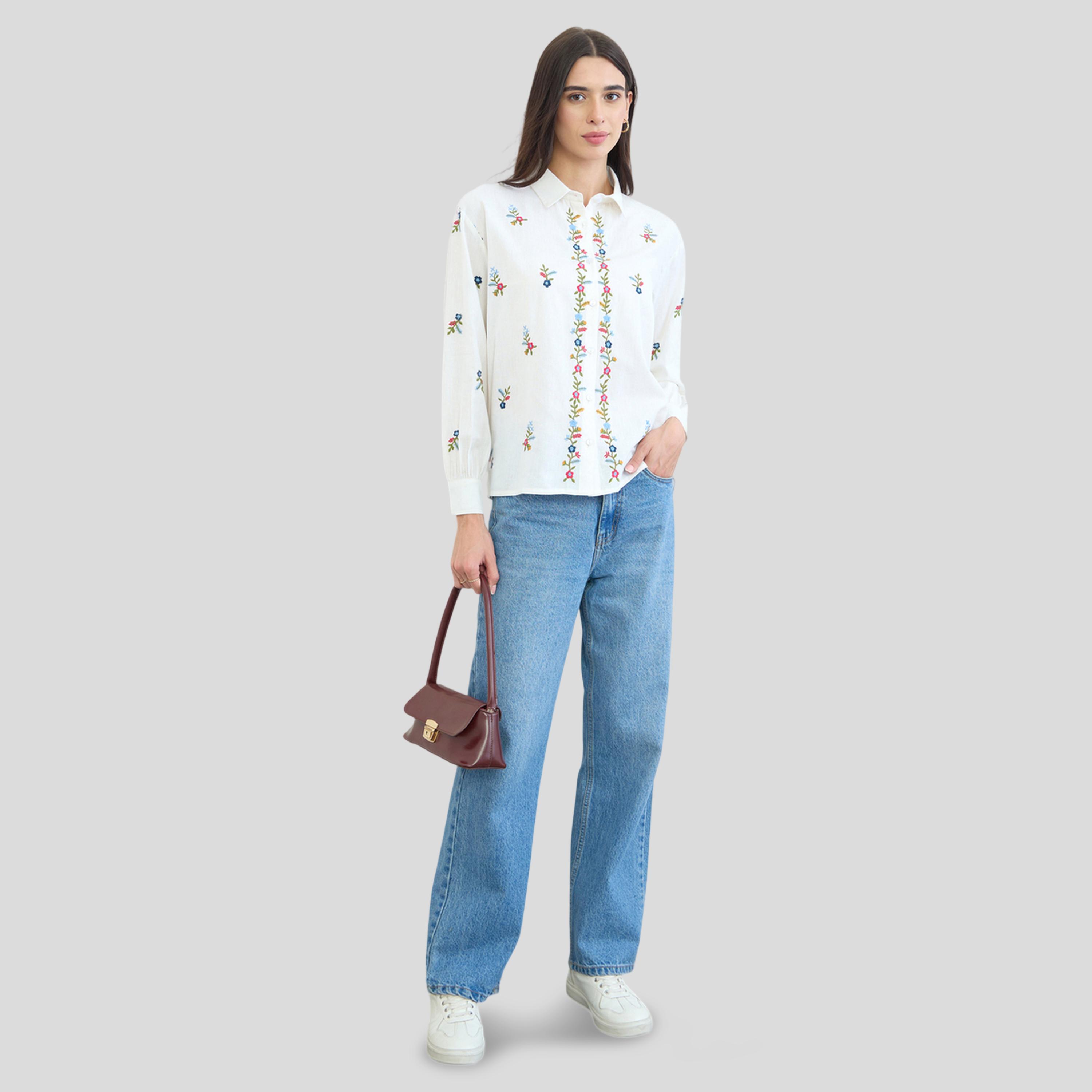بلوزة قطن مطرزة-women-clothing-shirtsandblouses-shirts-image-2