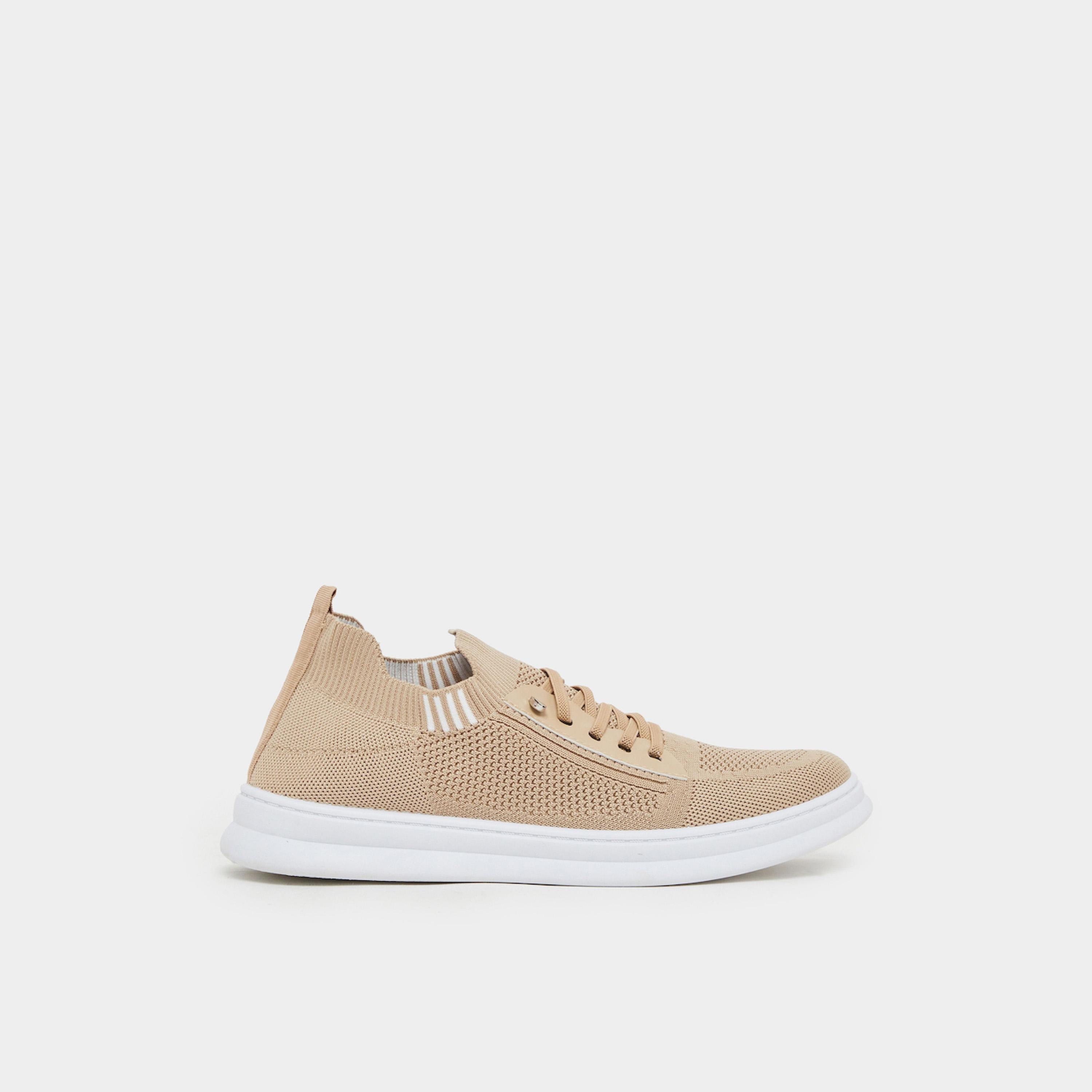 Styli Lightweight Breathable Knit Lace-Up Sneakers-men-shoes-sneakers-image-2