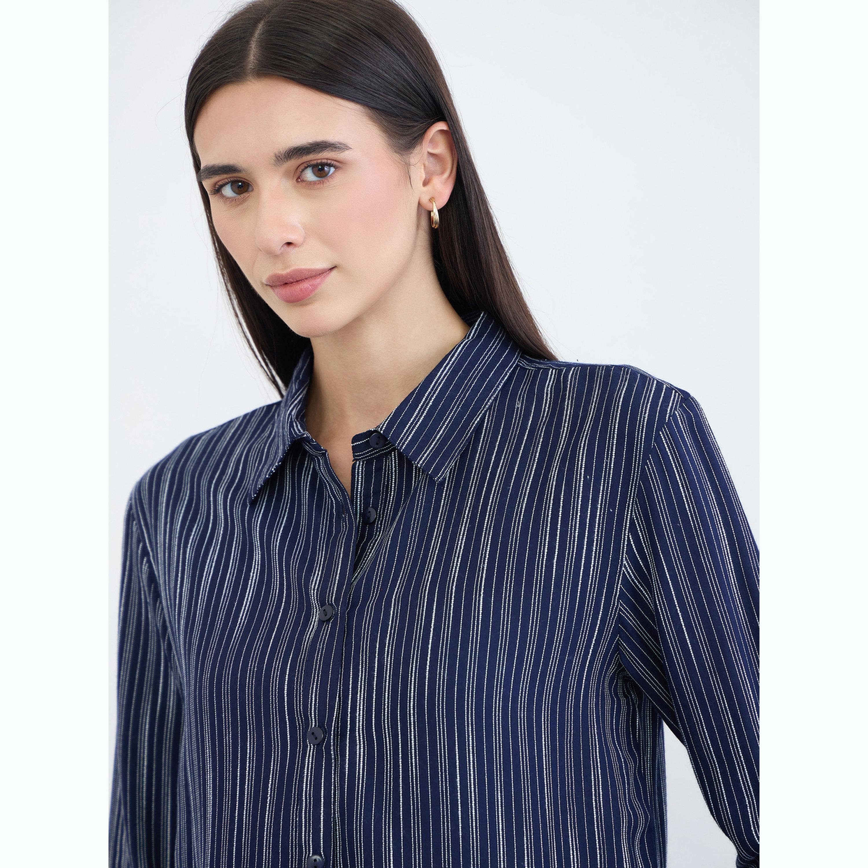 بلوزة مخططة بأكمام طويلة-women-clothing-shirtsandblouses-shirts-image-4