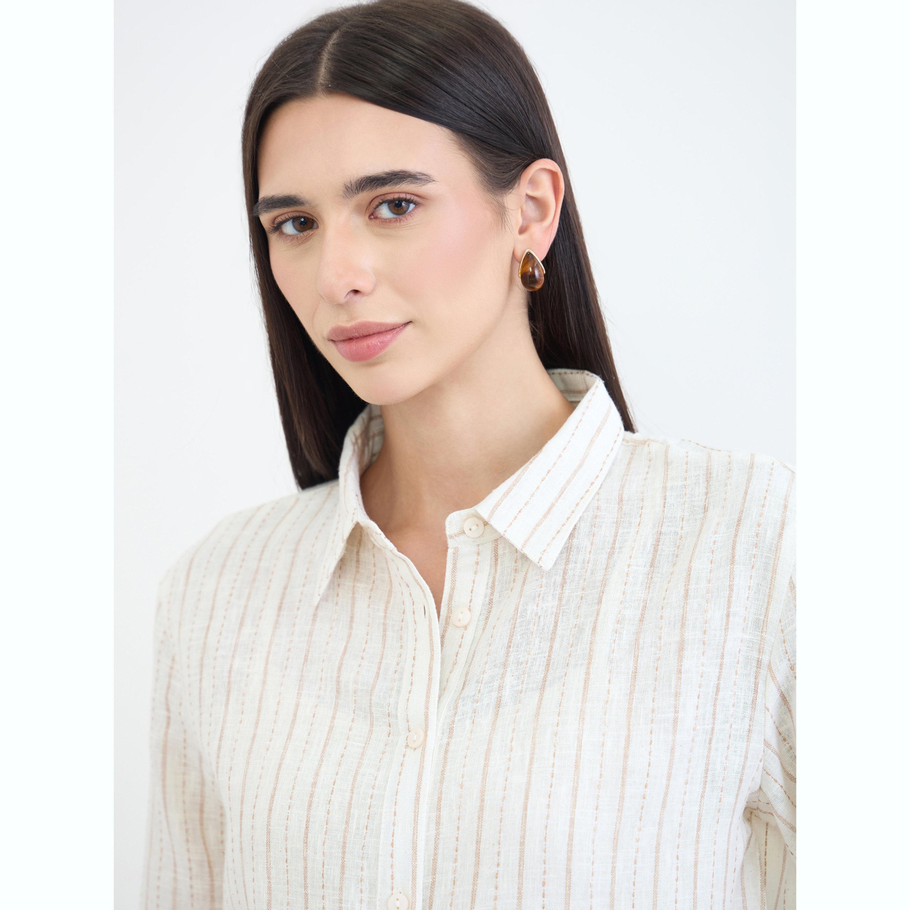 بلوزة مخططة بأكمام طويلة-women-clothing-shirtsandblouses-shirts-image-4