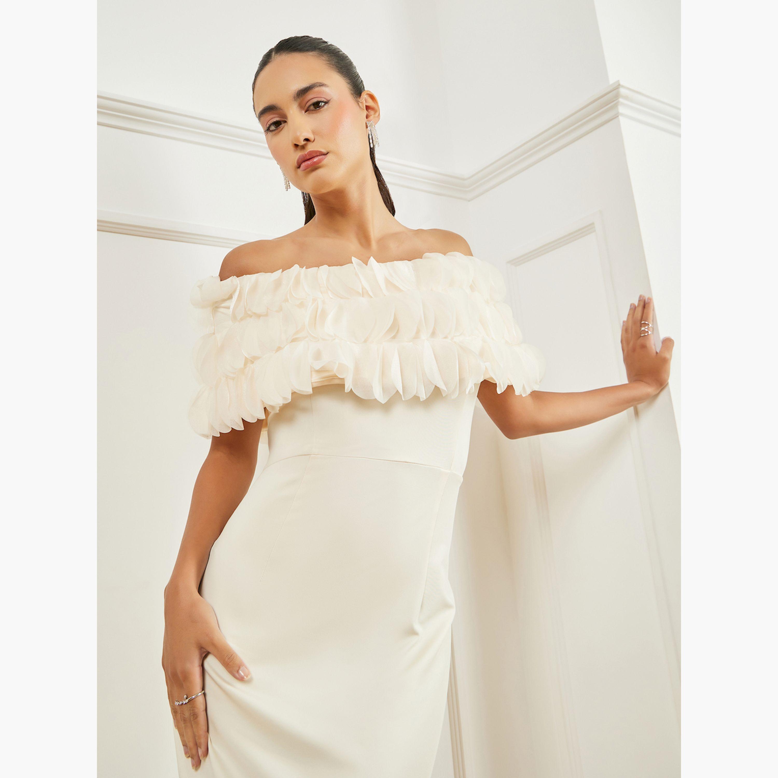 Styli Cream Off-Shoulder Bodycon Maxi Dress-women-clothing-dresses-image-3