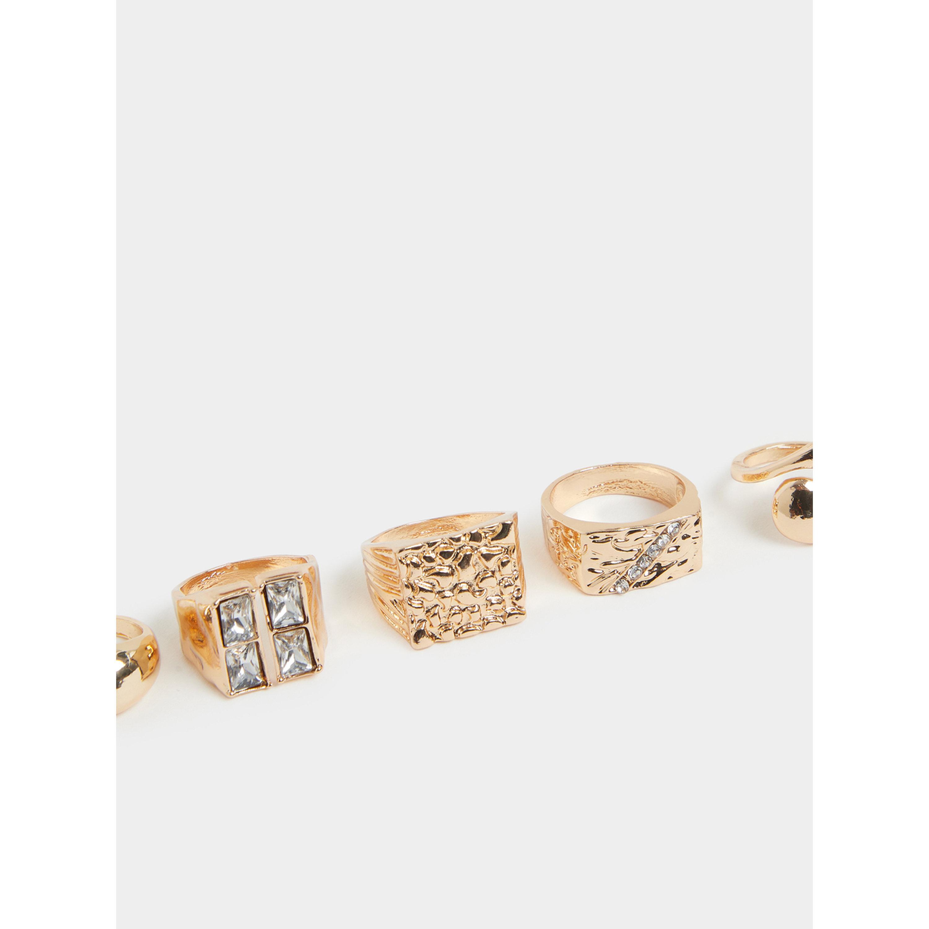 Styli Pack of 5 - Statement Rings-women-watchesandjewellery-jewellery-rings-image-2