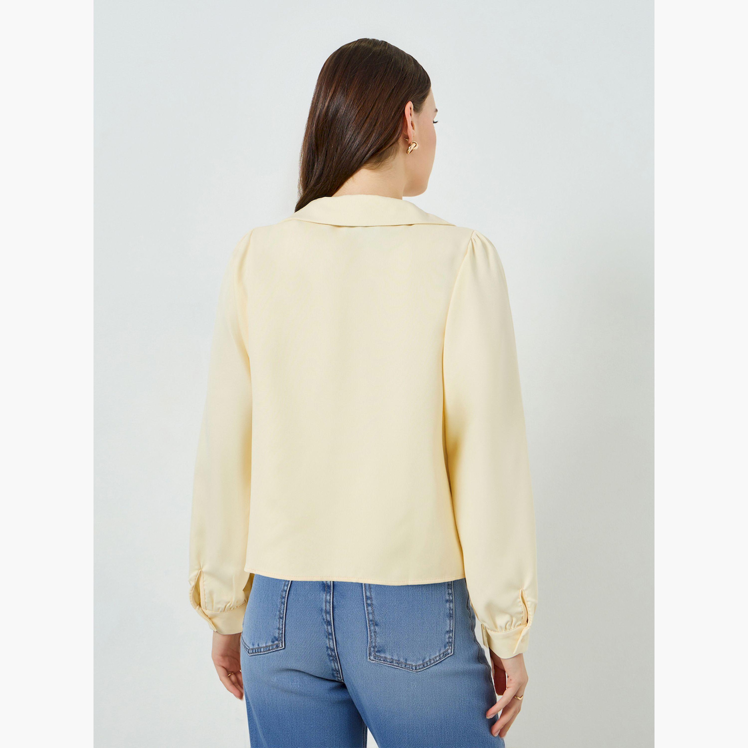 بلوزة بأزرار وياقة ممتدة-women-clothing-shirtsandblouses-shirts-image-3