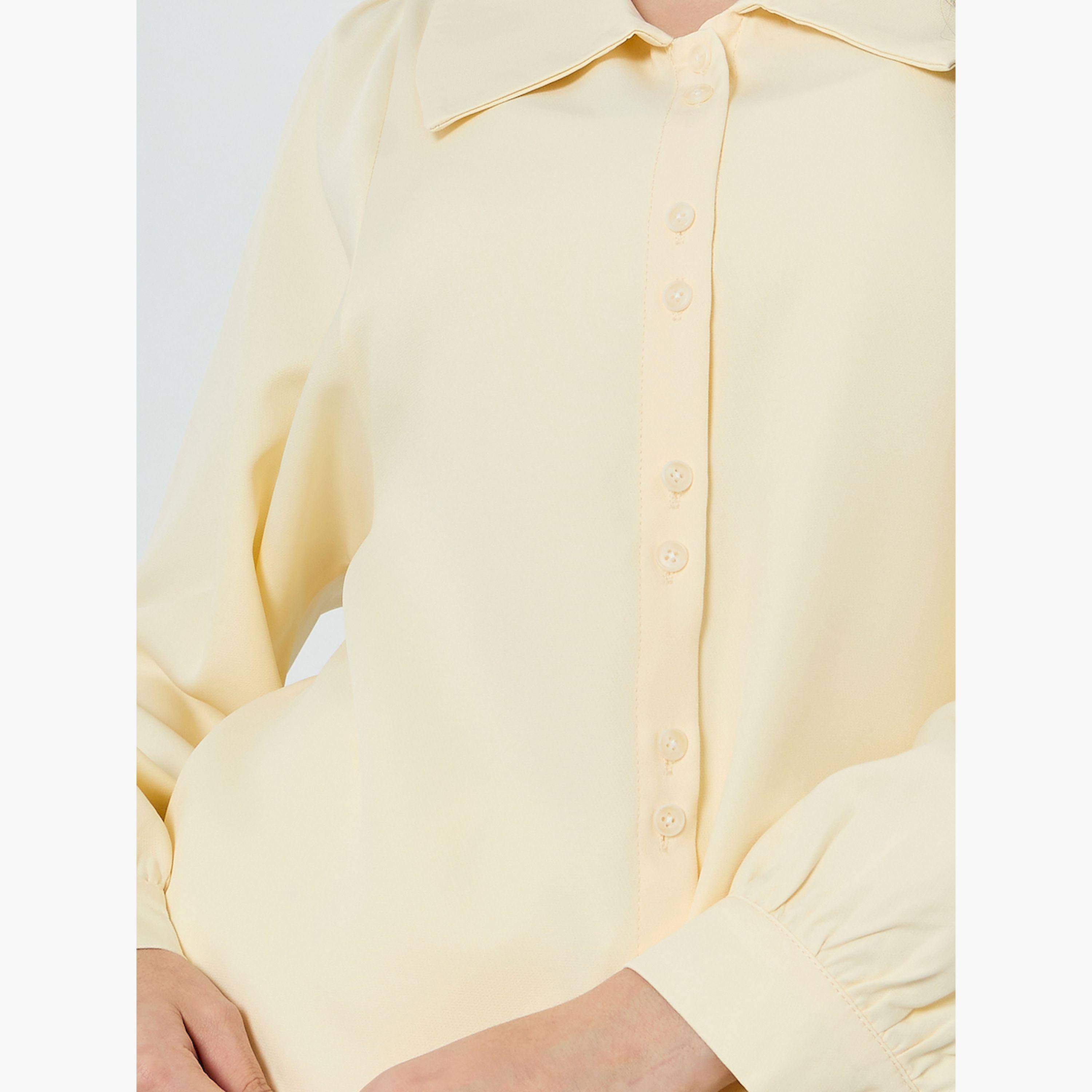 بلوزة بأزرار وياقة ممتدة-women-clothing-shirtsandblouses-shirts-image-4