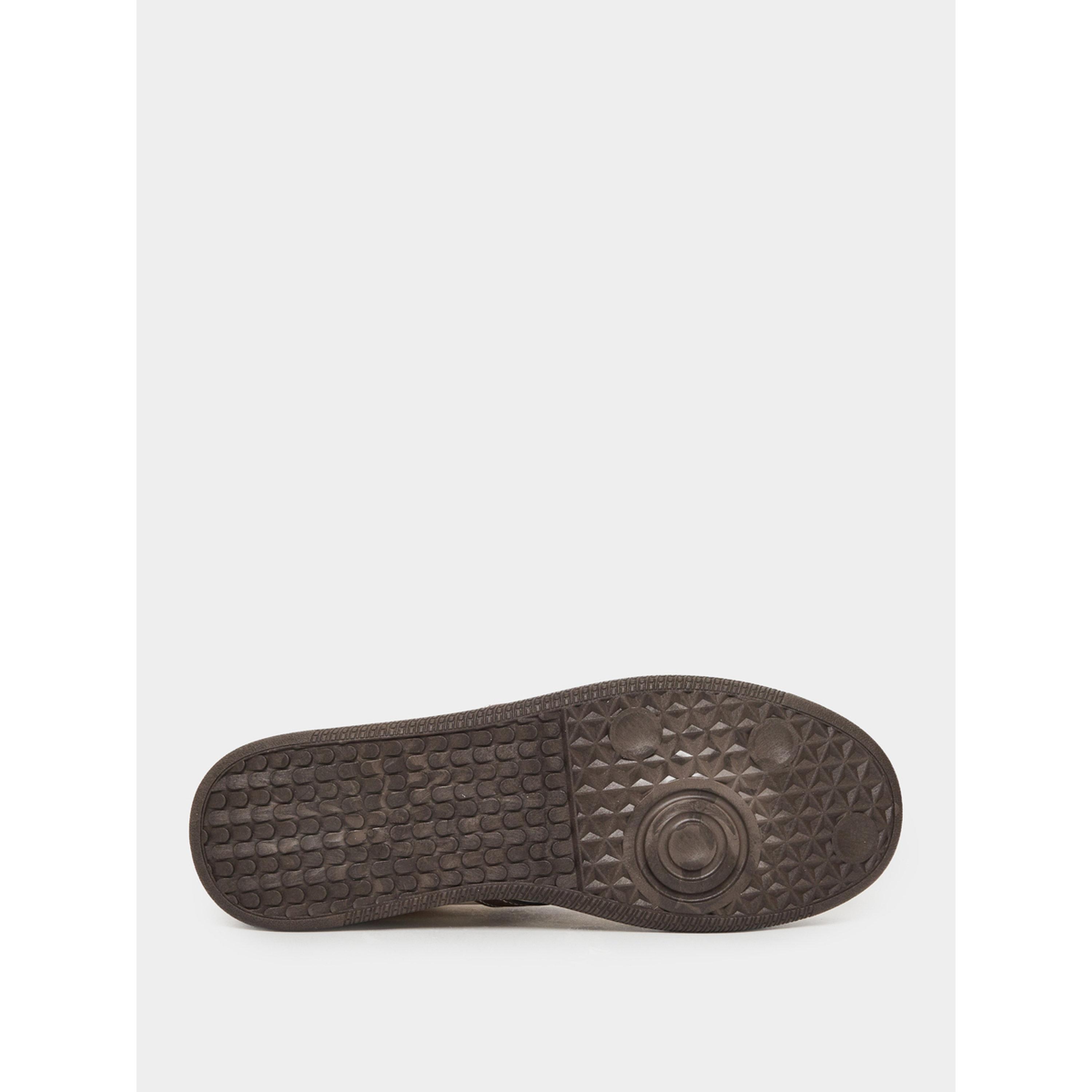 Styli Brown Contrast Panel Suede Lace-Up Sneakers-men-shoes-sneakers-image-6