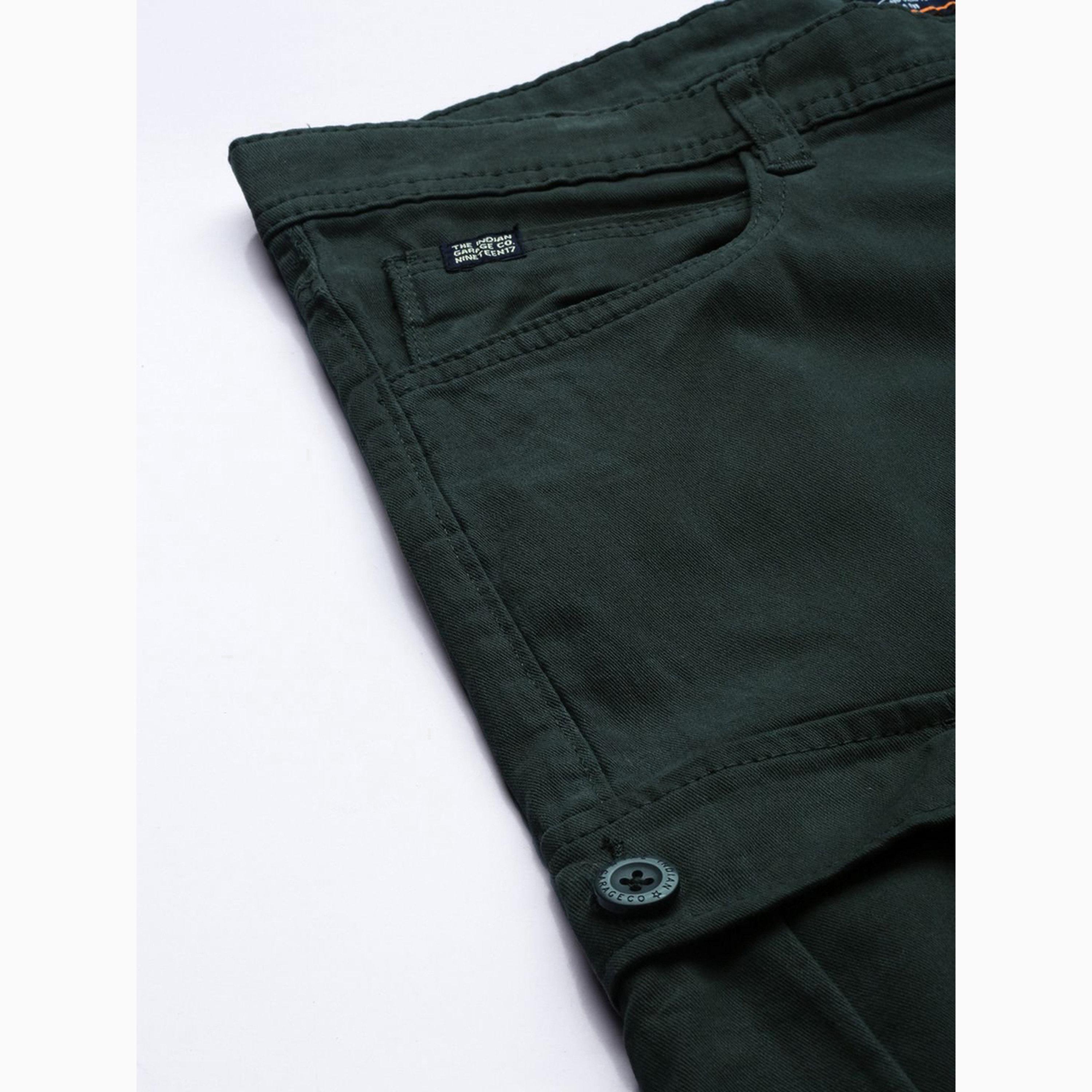 The Indian Garage Co X Styli Men Slim Fit Solid Cargo-men-clothing-bottoms-joggers-image-6