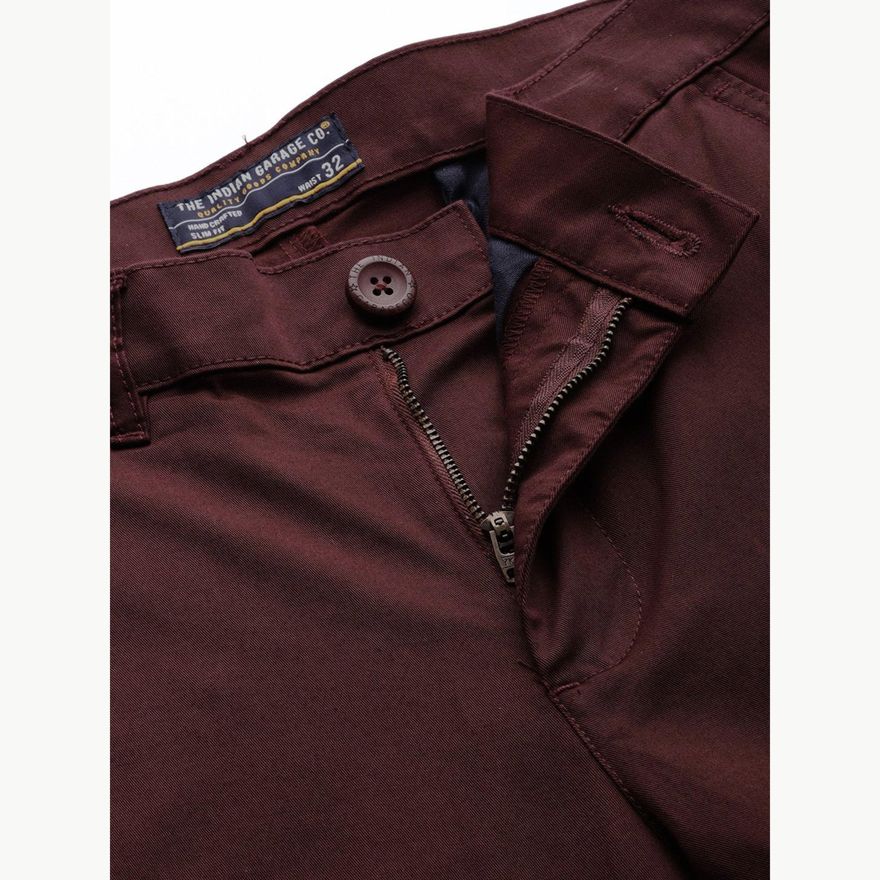 جوغر كارغو سادة بقصة ضيقة للرجال-men-clothing-bottoms-joggers-image-4