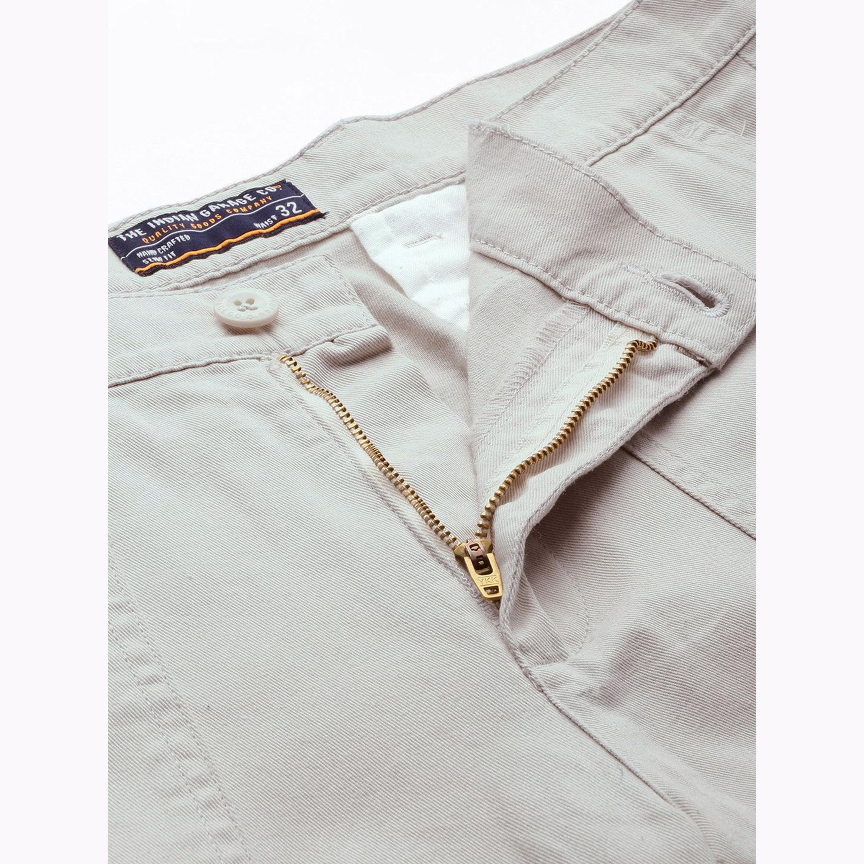 بنطال كارغو سادة بقصة عادية للرجال-men-clothing-bottoms-joggers-image-4