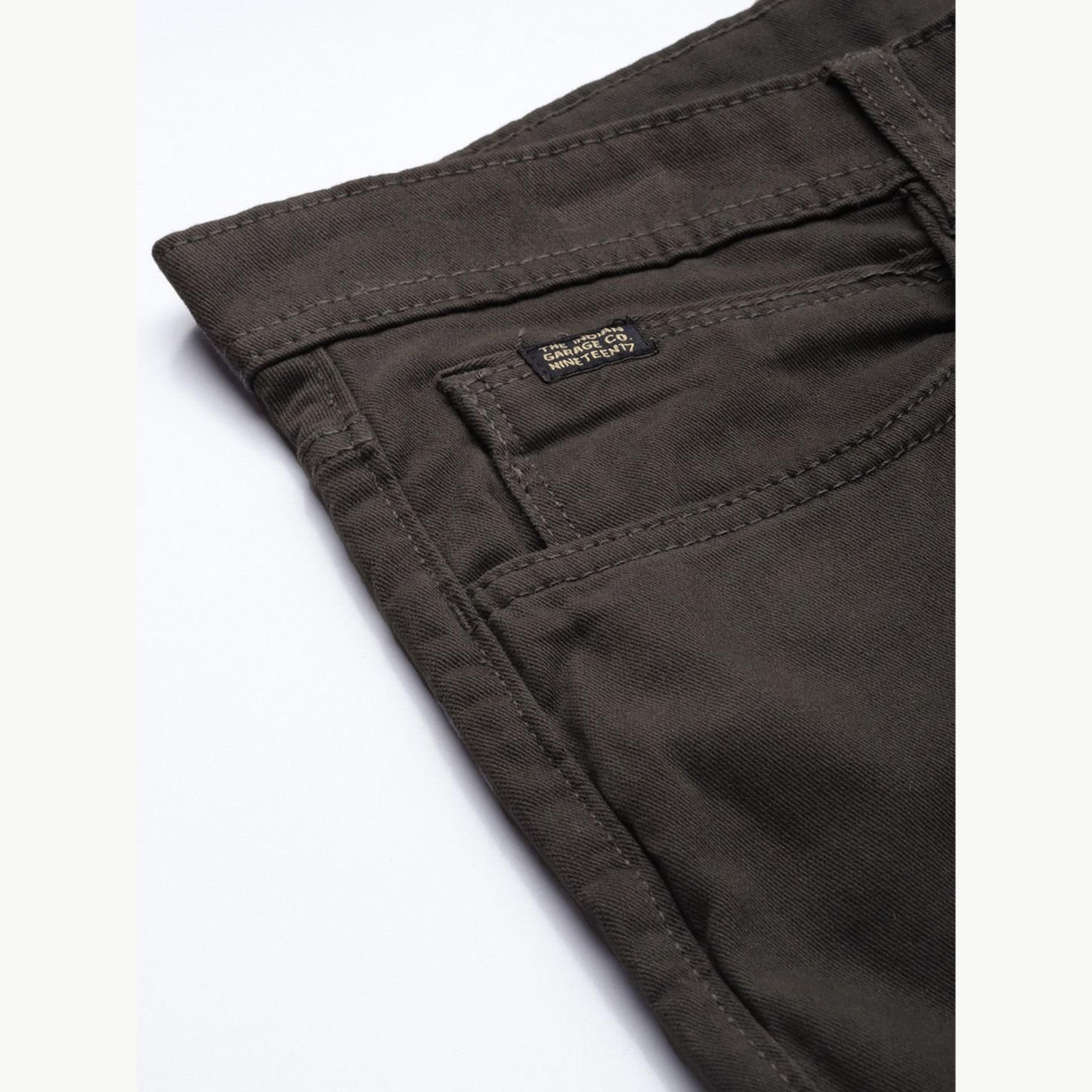 The Indian Garage Co X Styli Men Slim Fit Solid Cargo-men-clothing-bottoms-trousersandchinos-chinos-image-6
