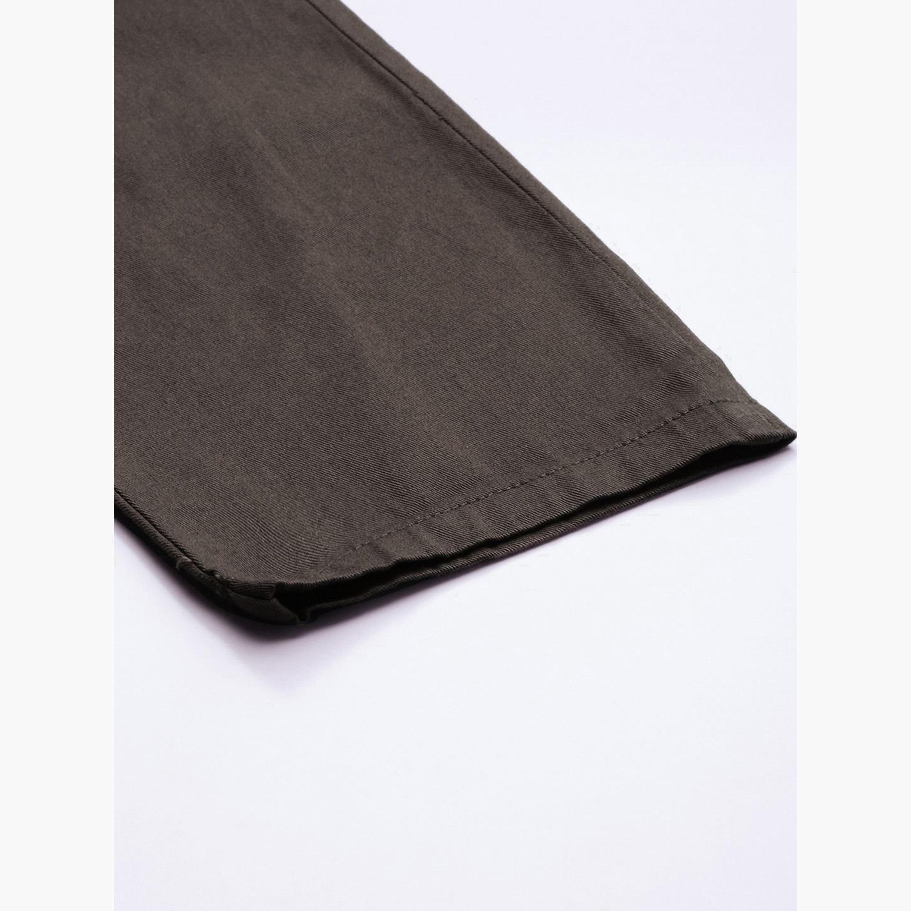 The Indian Garage Co X Styli Men Regular Fit Solid Cargo Pants-men-clothing-bottoms-trousersandchinos-trousers-image-7