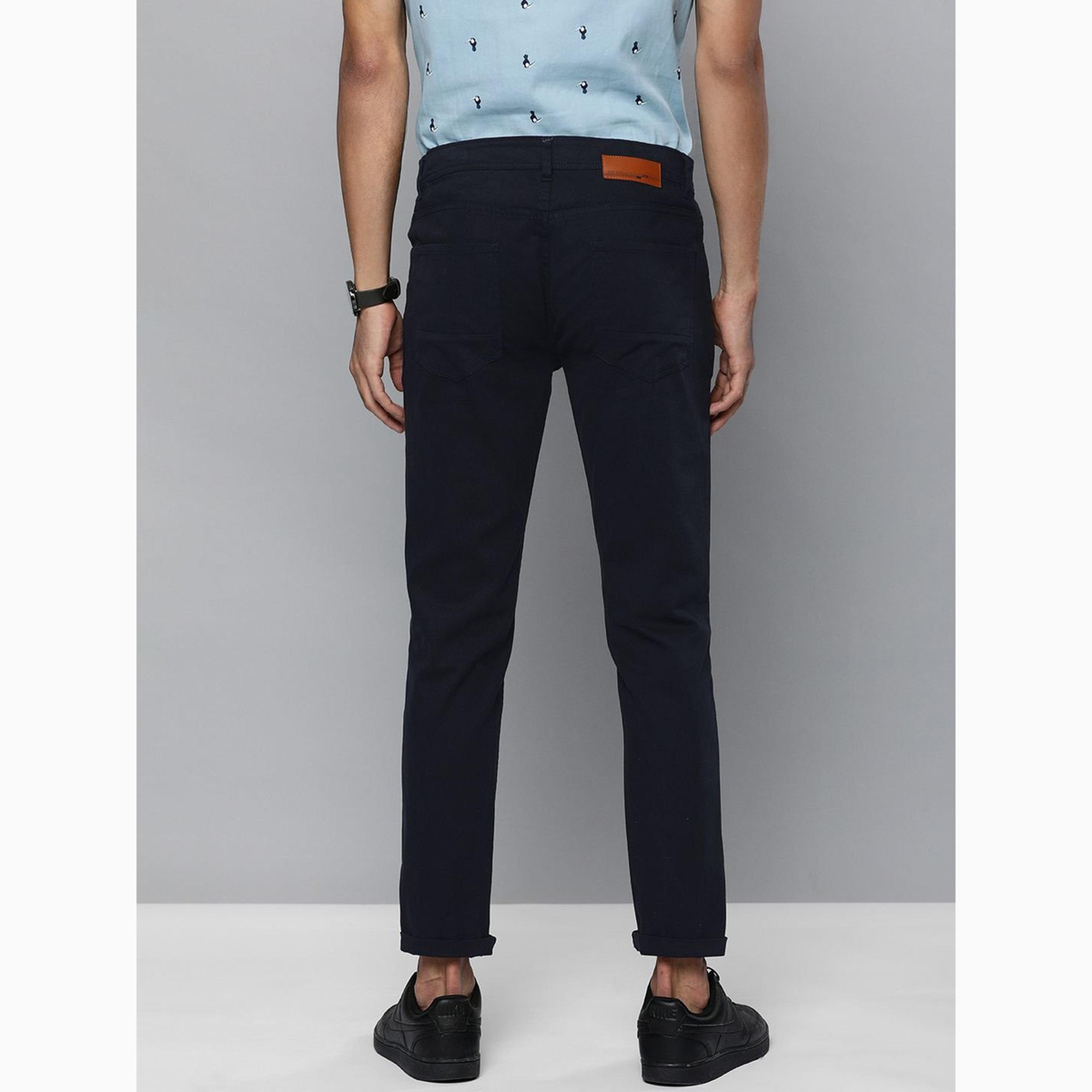 The Indian Garage Co X Styli Men Slim Fit Solid Chinos-men-clothing-bottoms-trousersandchinos-chinos-image-3