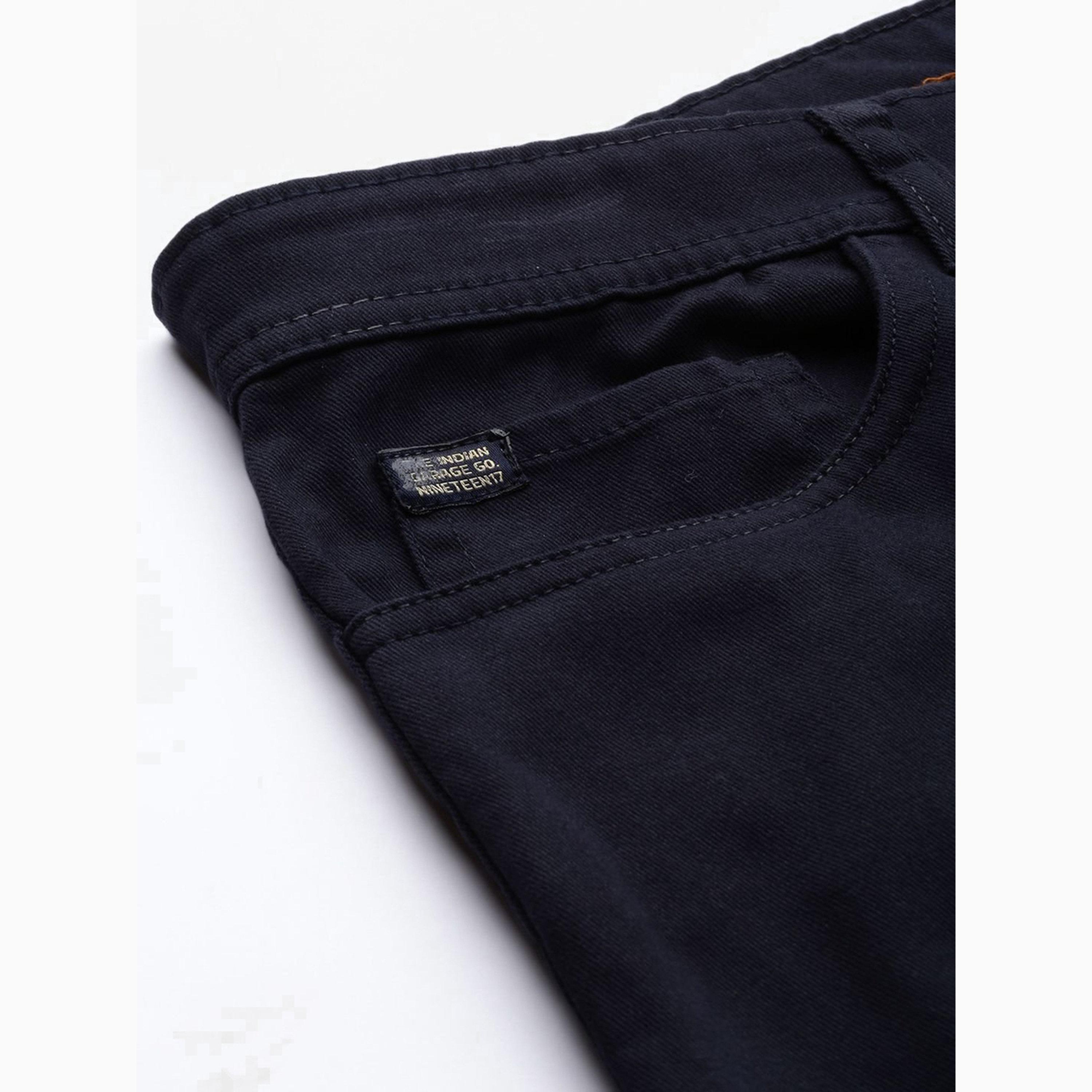 بنطال تشينو بلون سادة وقصة ضيقة للرجال-men-clothing-bottoms-trousersandchinos-chinos-image-6