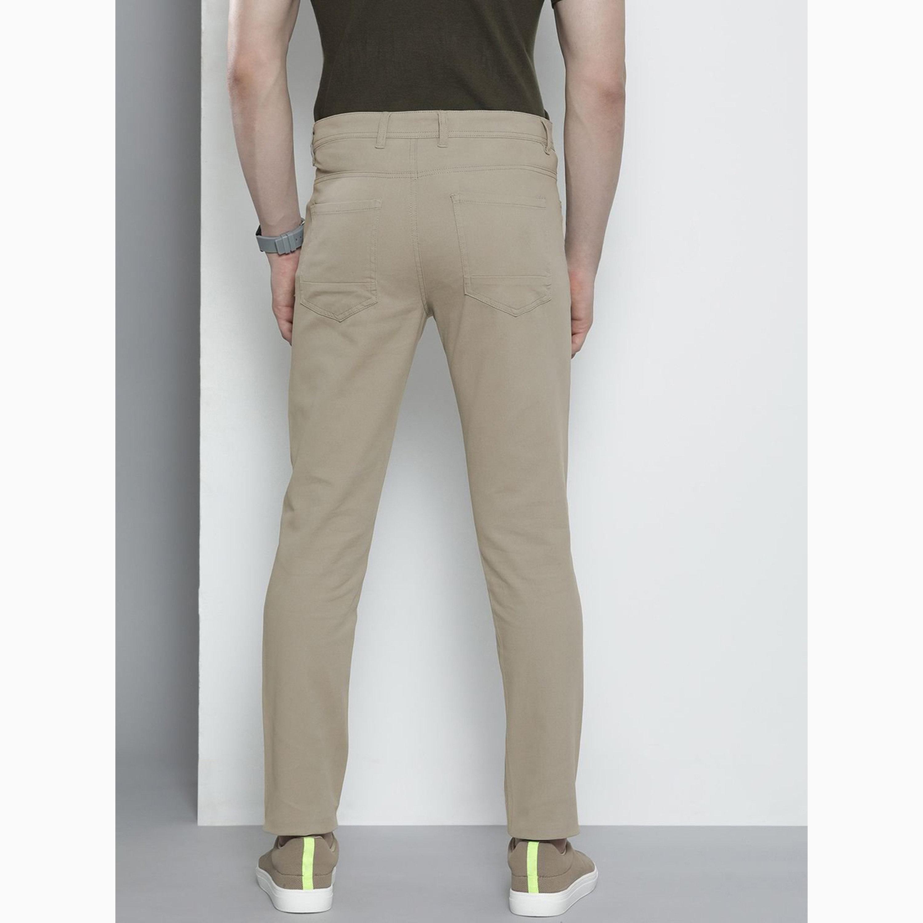 The Indian Garage Co X Styli Men Slim Fit Solid Chinos-men-clothing-bottoms-trousersandchinos-chinos-image-3