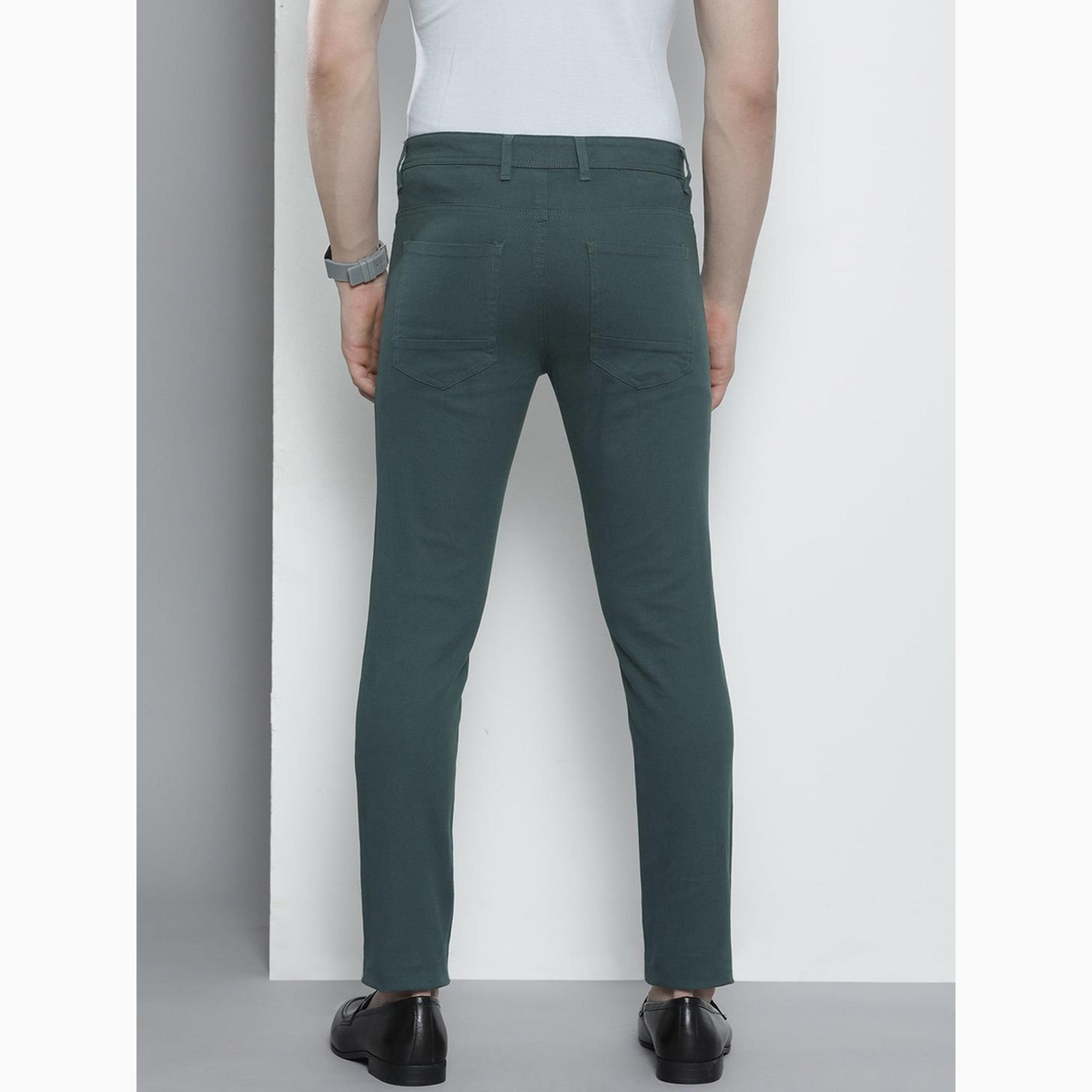 The Indian Garage Co X Styli Men Slim Fit Solid Chinos-men-clothing-bottoms-trousersandchinos-chinos-image-3
