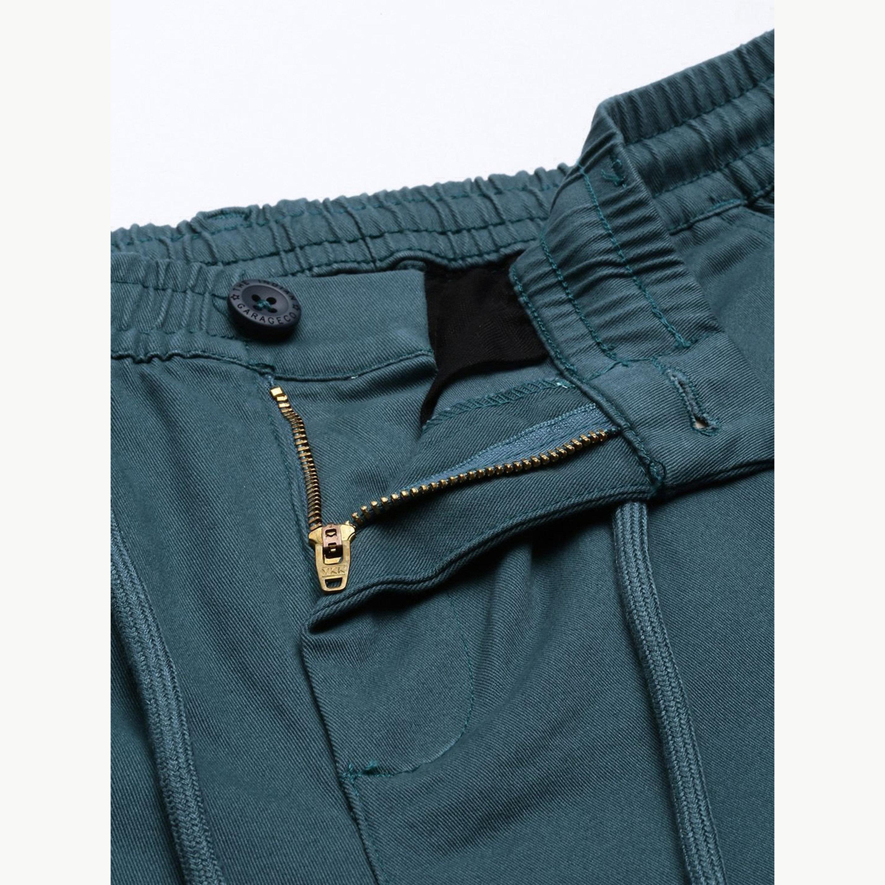 The Indian Garage Co X Styli Men Slim Fit Solid Chinos-men-clothing-bottoms-joggers-image-4