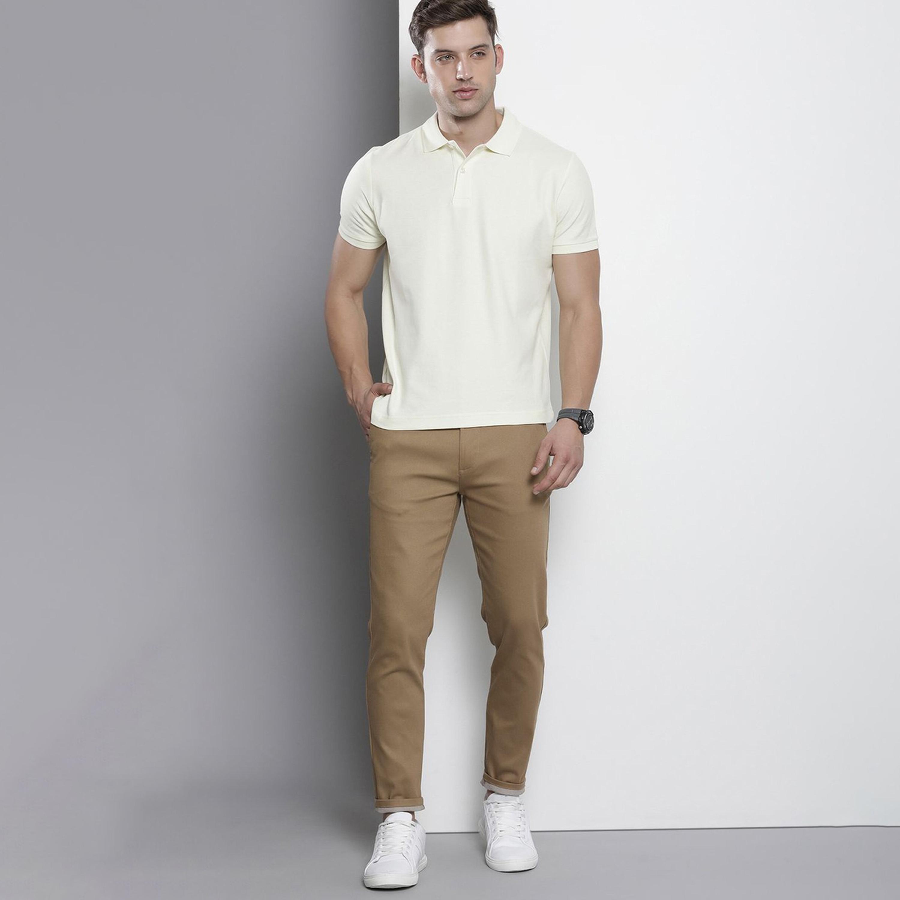 بنطال تشينو سادة بقصة ضيقة للرجال-men-clothing-bottoms-trousersandchinos-chinos-image-2