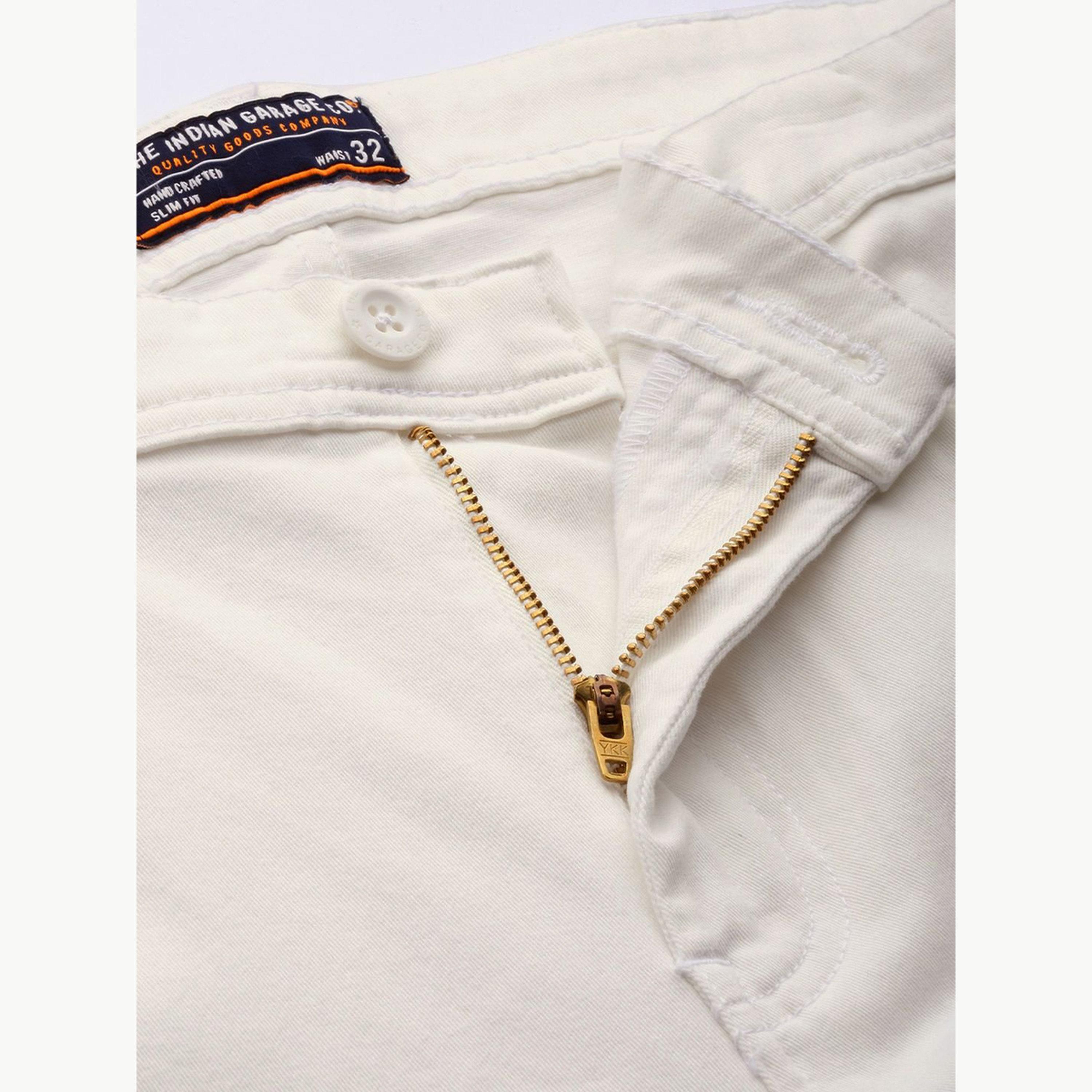 بنطال تشينو بلون سادة وقصة ضيقة للرجال-men-clothing-bottoms-trousersandchinos-chinos-image-4