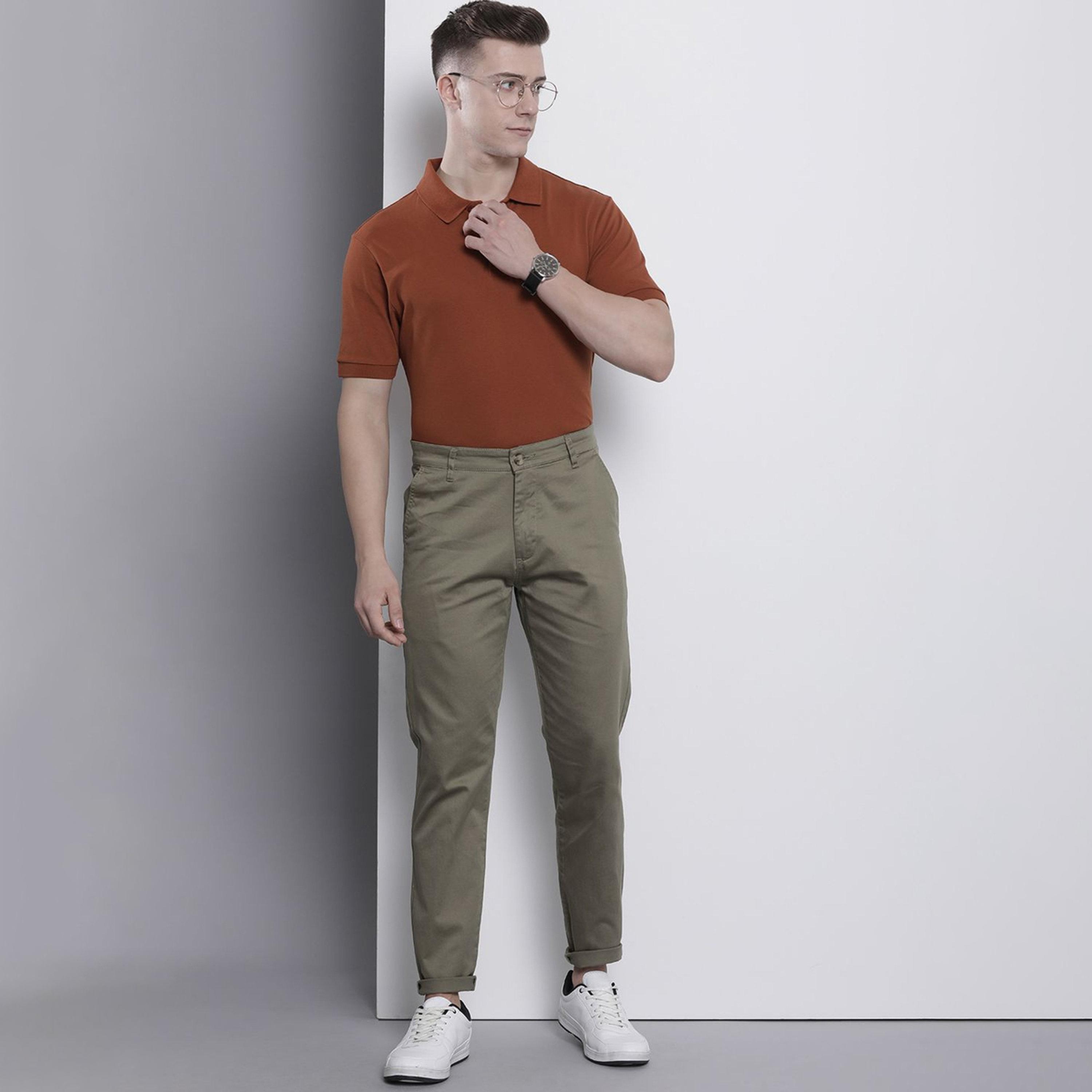 بنطال تشينو سادة بقصة ضيقة للرجال-men-clothing-bottoms-trousersandchinos-chinos-image-2