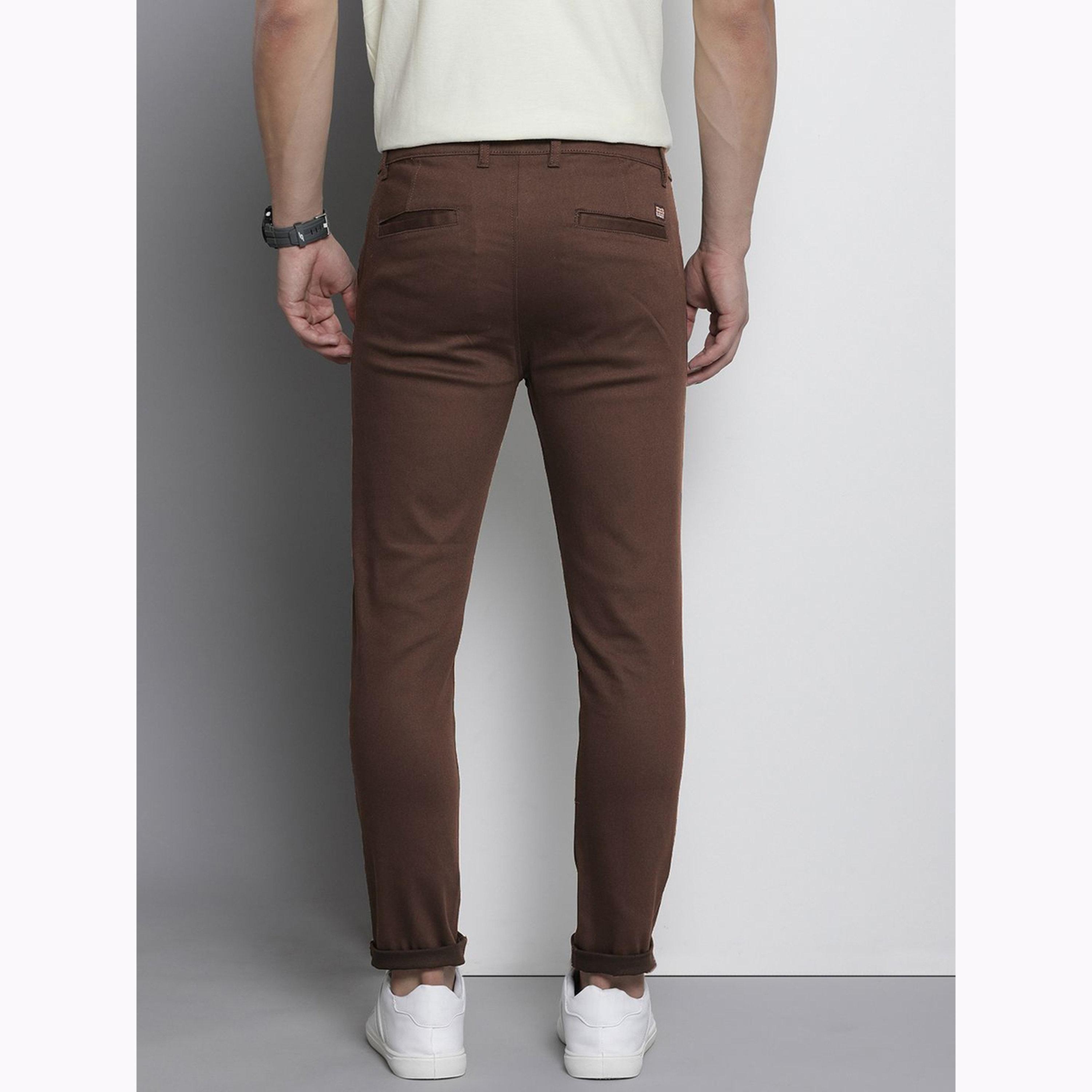 بنطال تشينو سادة بقصة ضيقة للرجال-men-clothing-bottoms-trousersandchinos-chinos-image-3