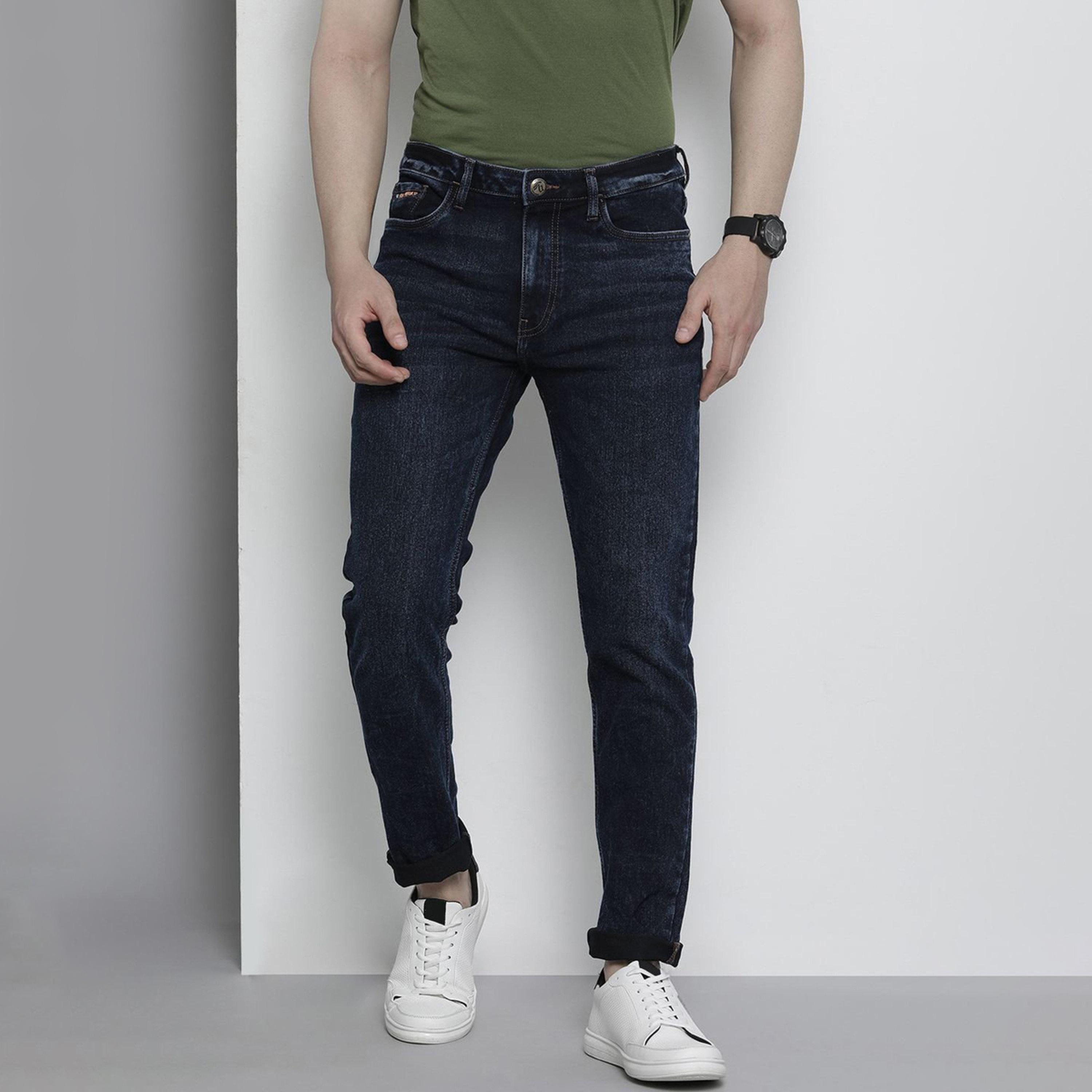 جينز بقصة ضيقة سادة-men-clothing-bottoms-jeans-image-1