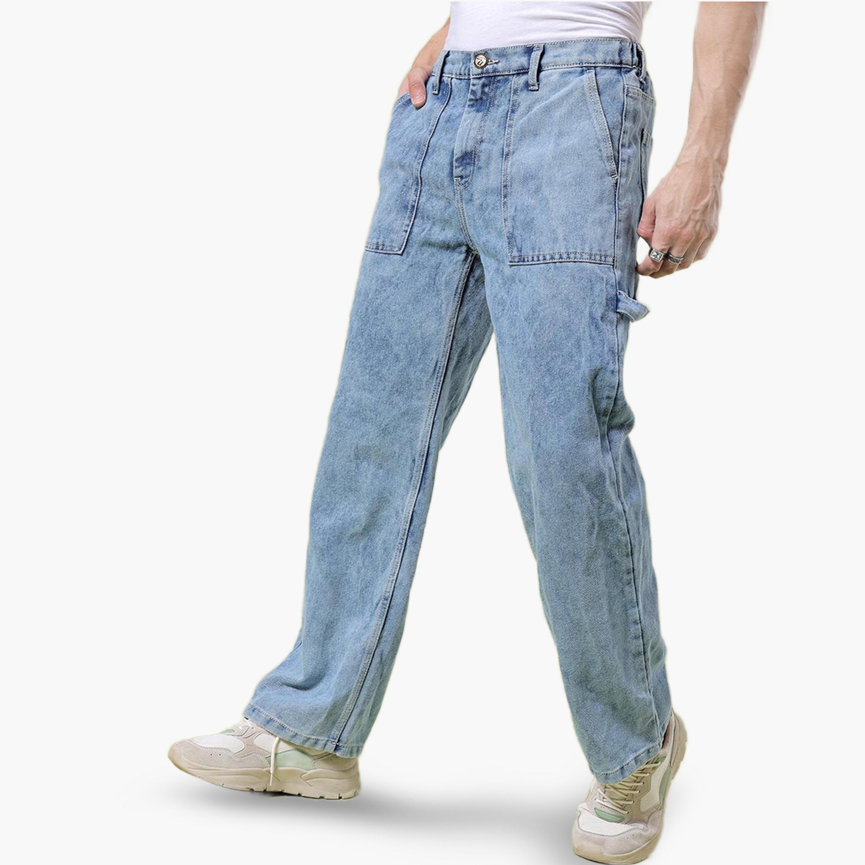 جينز باهت بقصة واسعة للرجال-men-clothing-bottoms-jeans-image-5