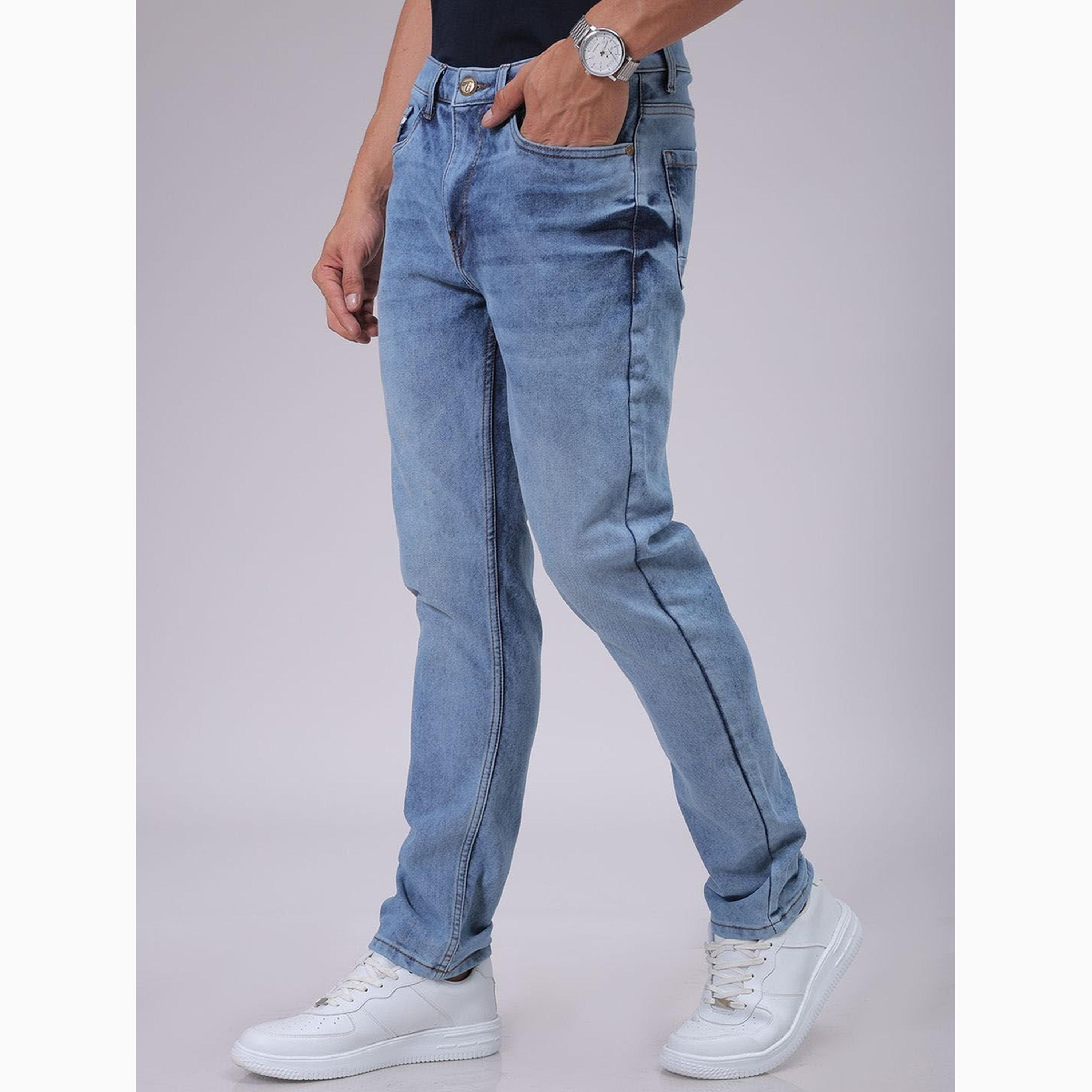 The Indian Garage Co X Styli Men Slim Fit Solid Jeans-men-clothing-bottoms-jeans-image-3