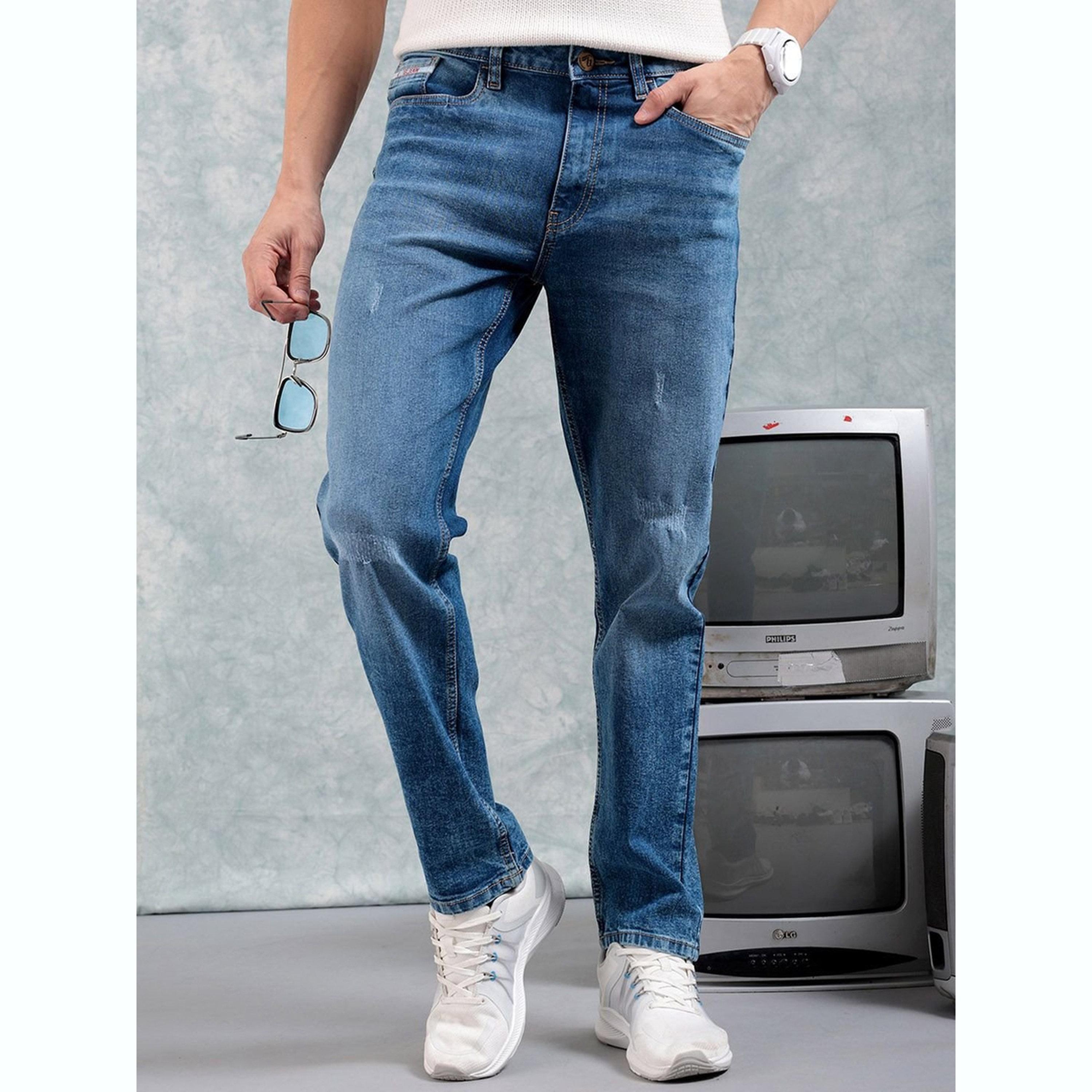 جينز بقصة ضيقة سادة-men-clothing-bottoms-jeans-image-1