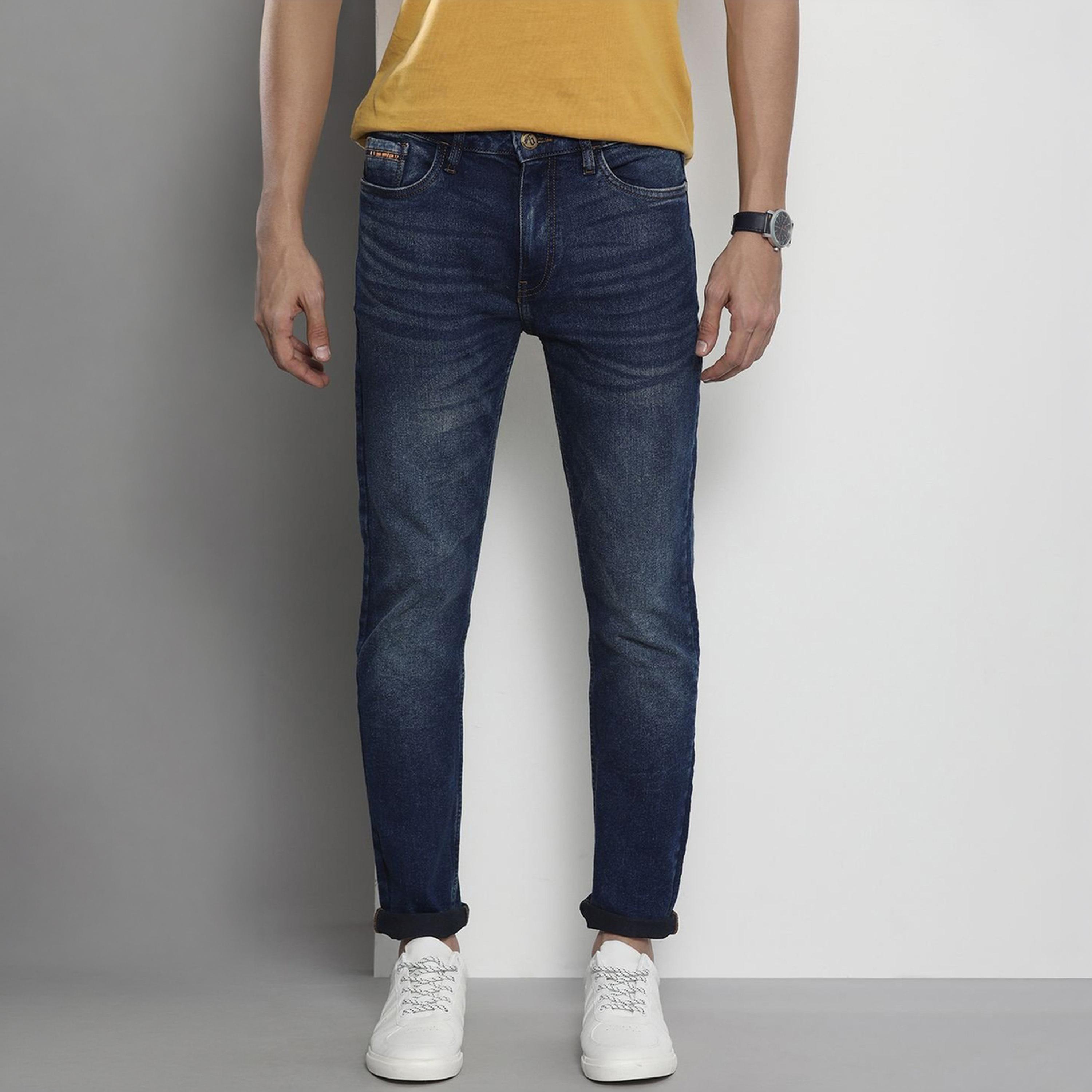 جينز بقصة ضيقة سادة-men-clothing-bottoms-jeans-image-1