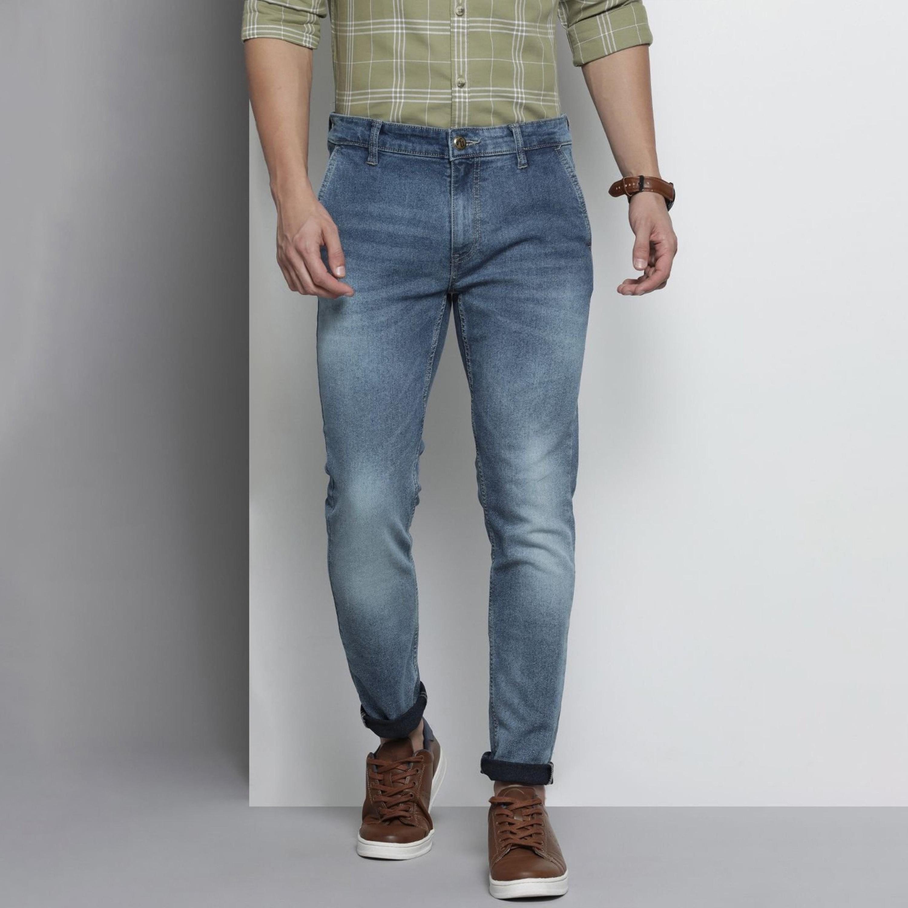 جينز بقصة ضيقة سادة-men-clothing-bottoms-jeans-image-1