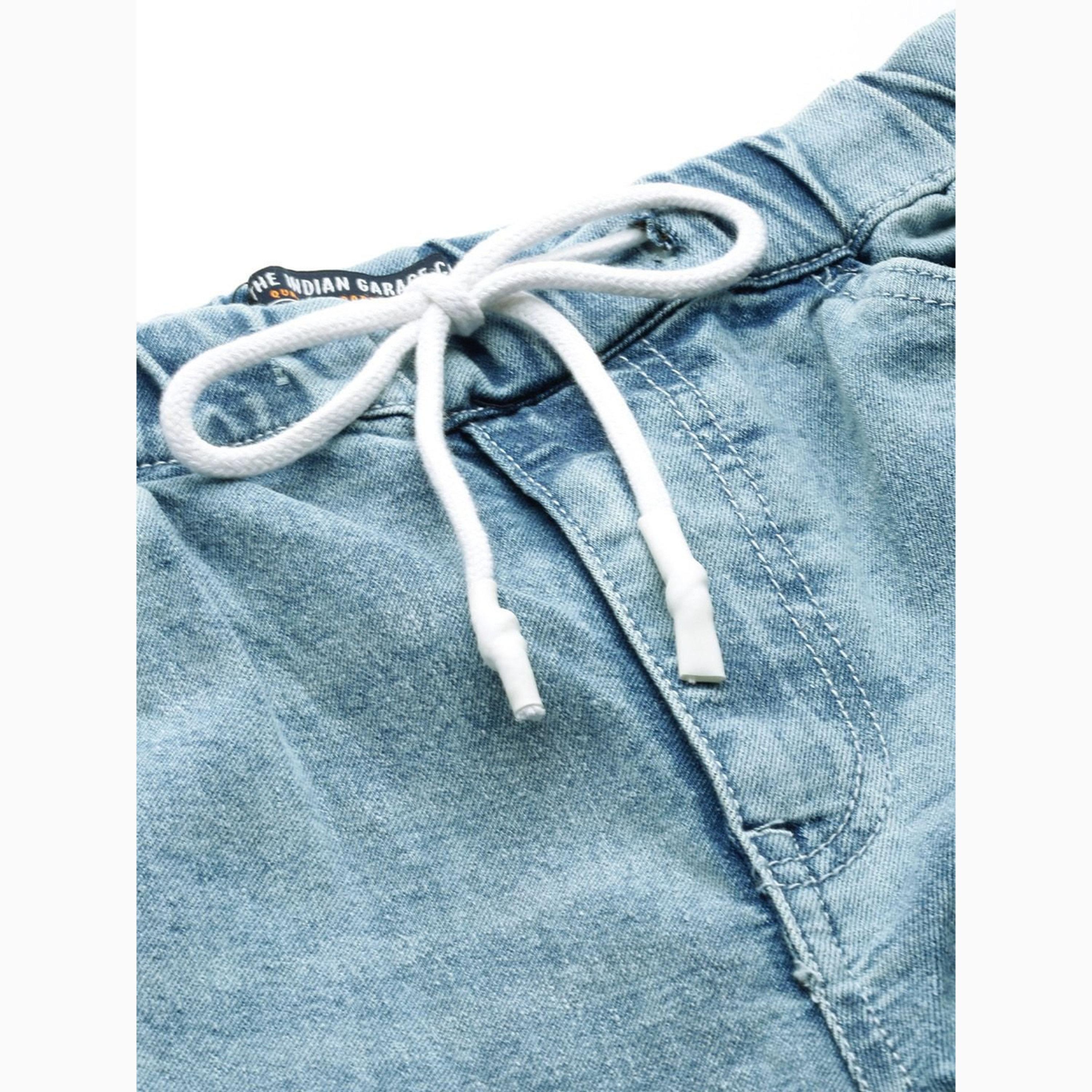 بنطال جينز بمظهر باهت وأساور وقصة ضيقة للرجال-men-clothing-bottoms-jeans-image-4