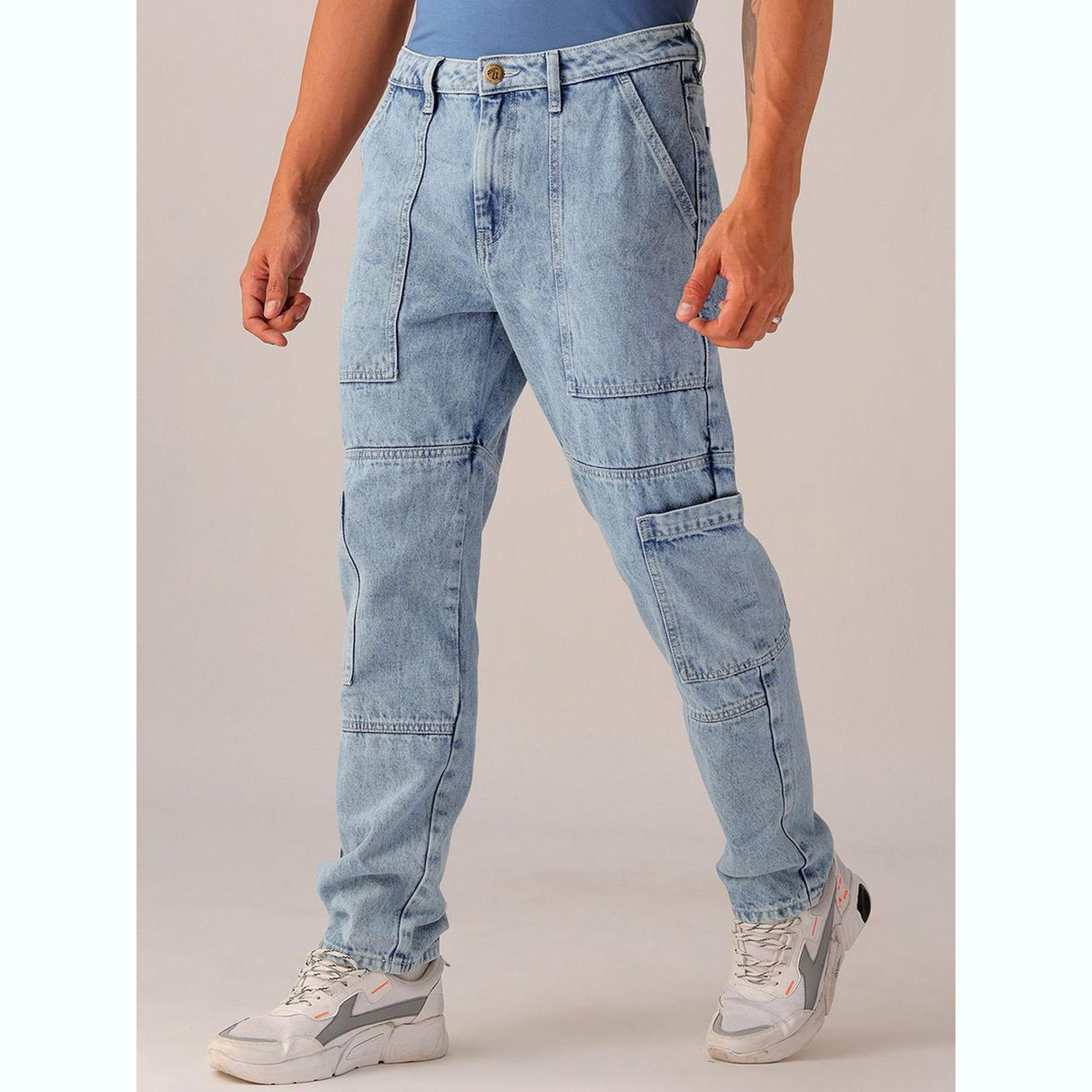 The Indian Garage Co X Styli Men Dad Fit Solid Jeans-men-clothing-bottoms-jeans-image-1