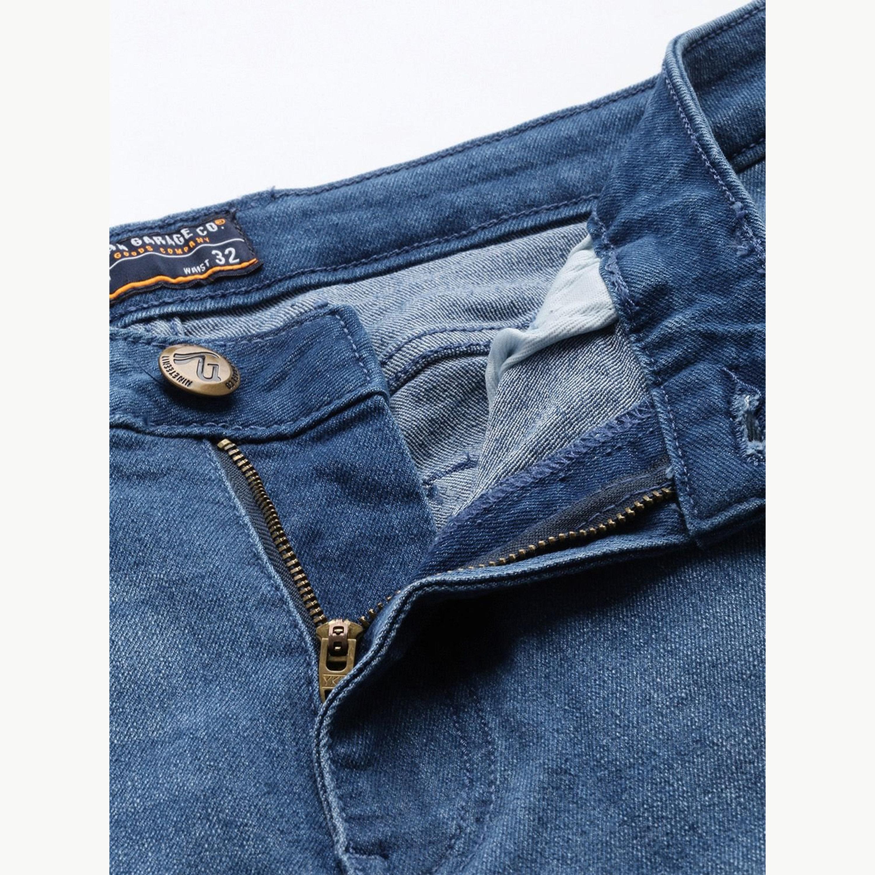 The Indian Garage Co X Styli Men Bootcut Fit Solid Jeans-men-clothing-bottoms-jeans-image-4
