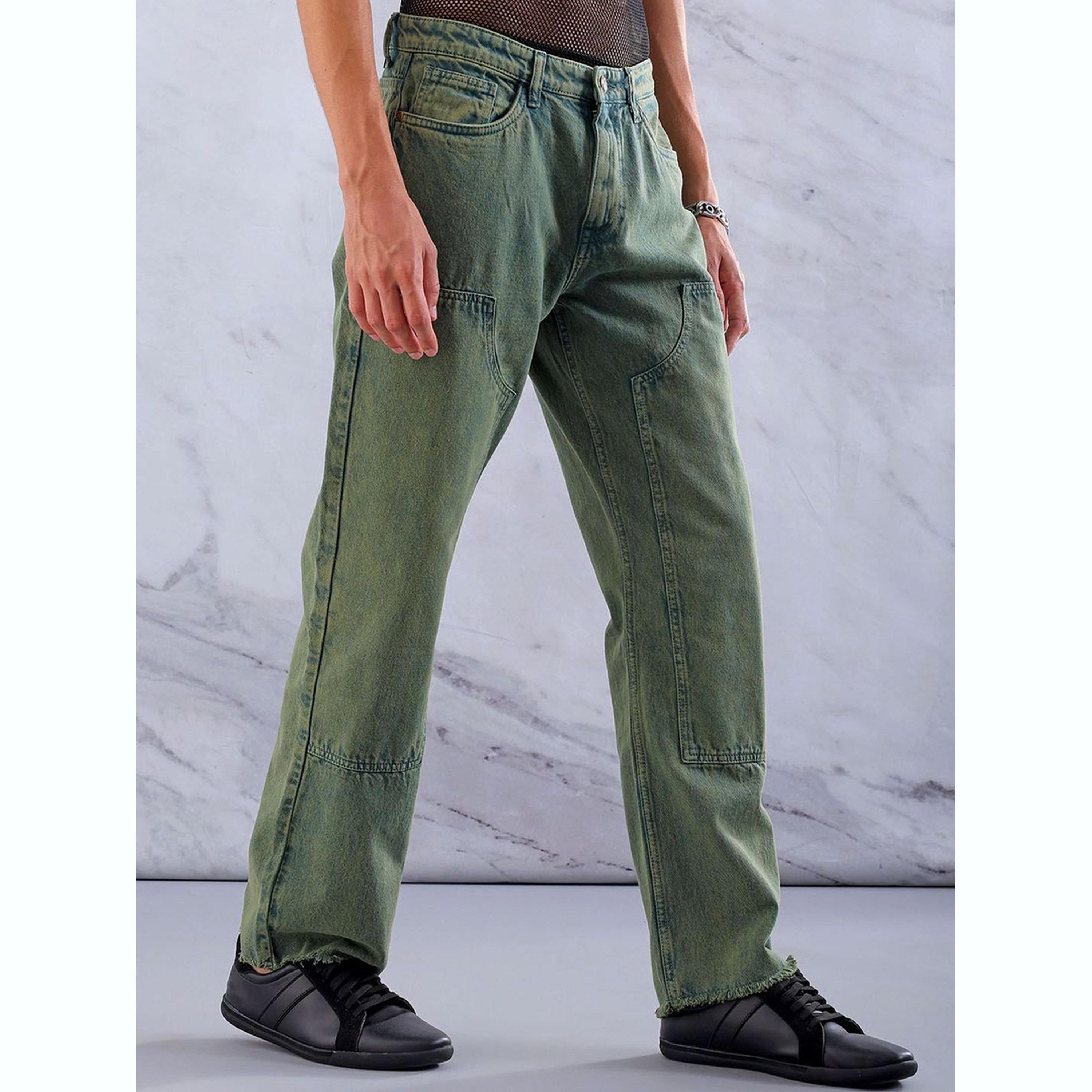 The Indian Garage Co X Styli Men Relaxed Straight Fit Solid Jeans-men-clothing-bottoms-jeans-image-4