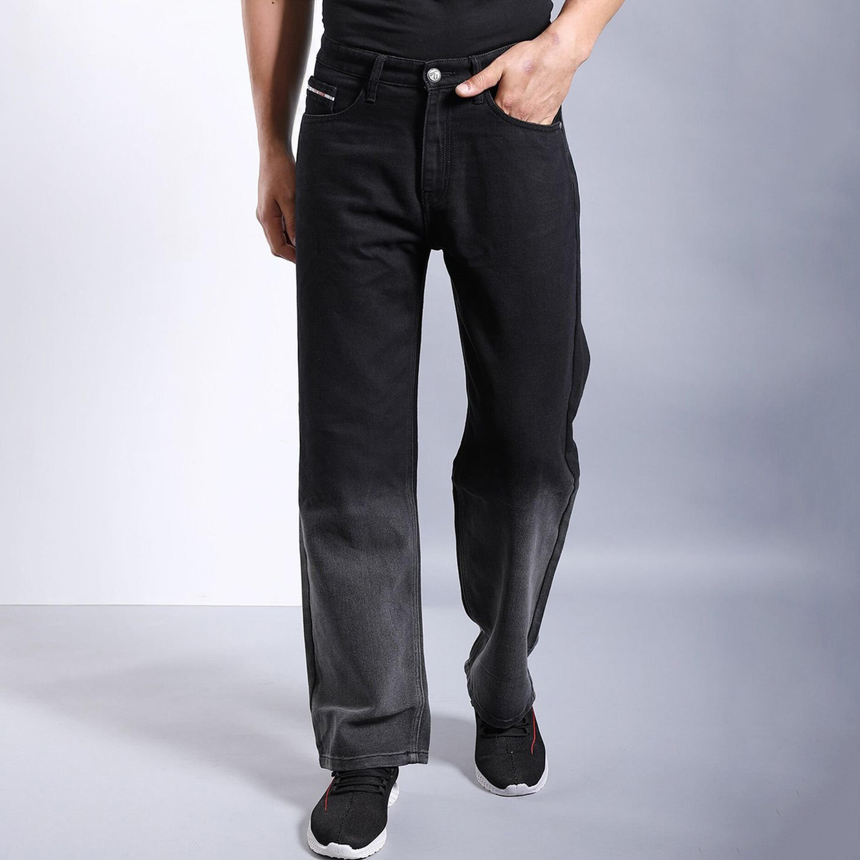 جينز بقصة فضفاضة سادة-men-clothing-bottoms-jeans-image-1
