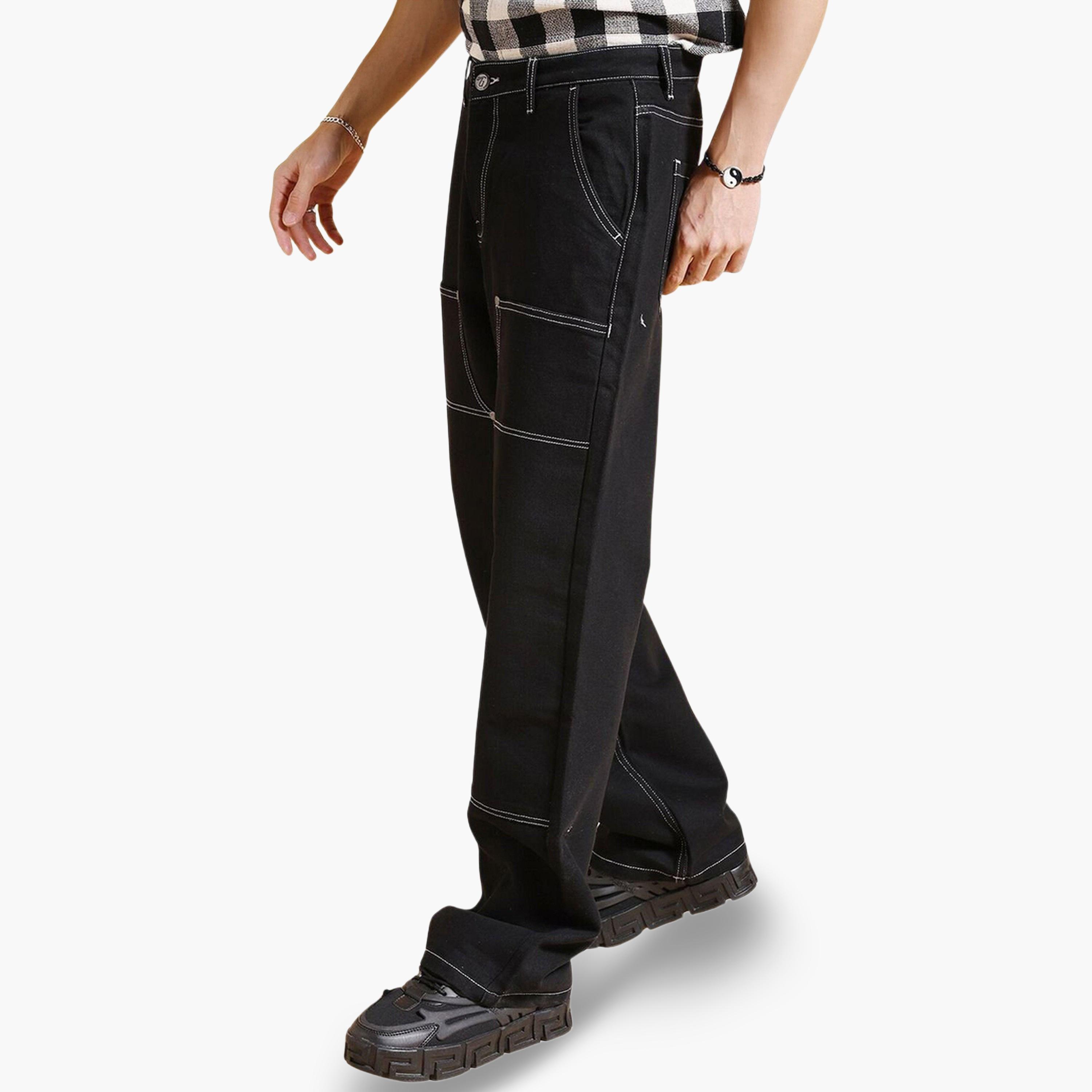 جينز بقصة فضفاضة سادة-men-clothing-bottoms-jeans-image-5