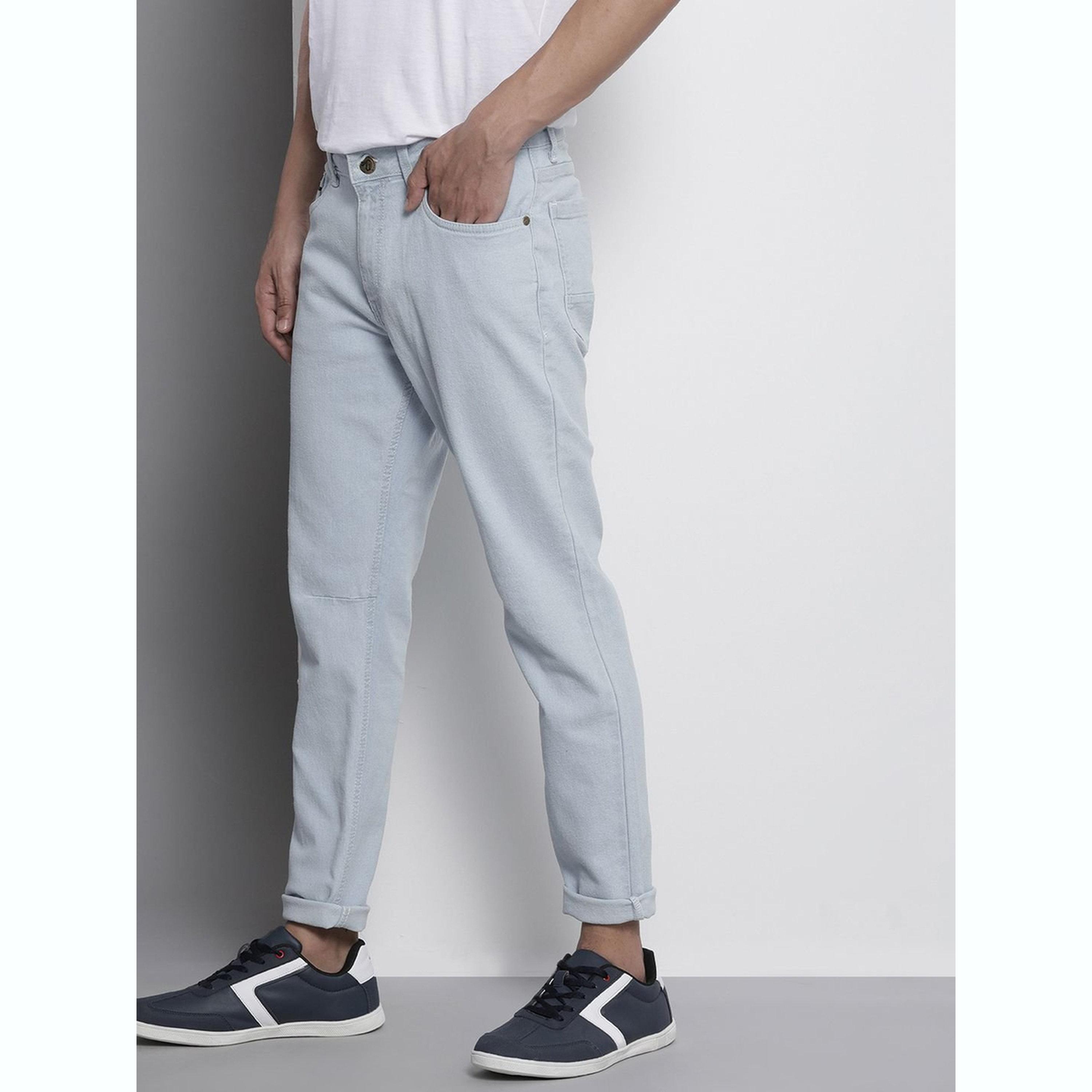 The Indian Garage Co X Styli Men Carrot Fit Solid Jeans-men-clothing-bottoms-jeans-image-5