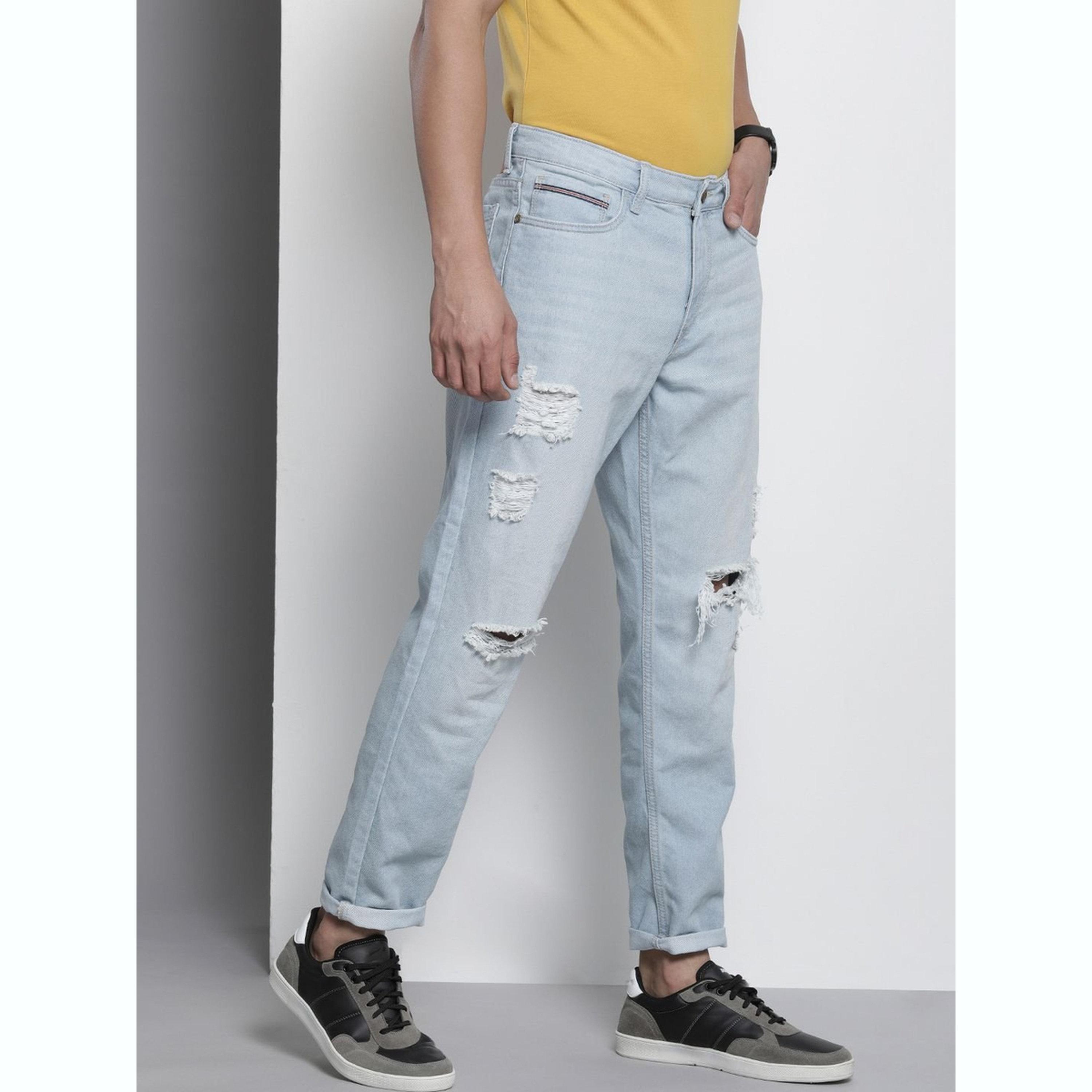 جينز بقصة داد فيت وتفاصيل ممزقة-men-clothing-bottoms-jeans-image-5