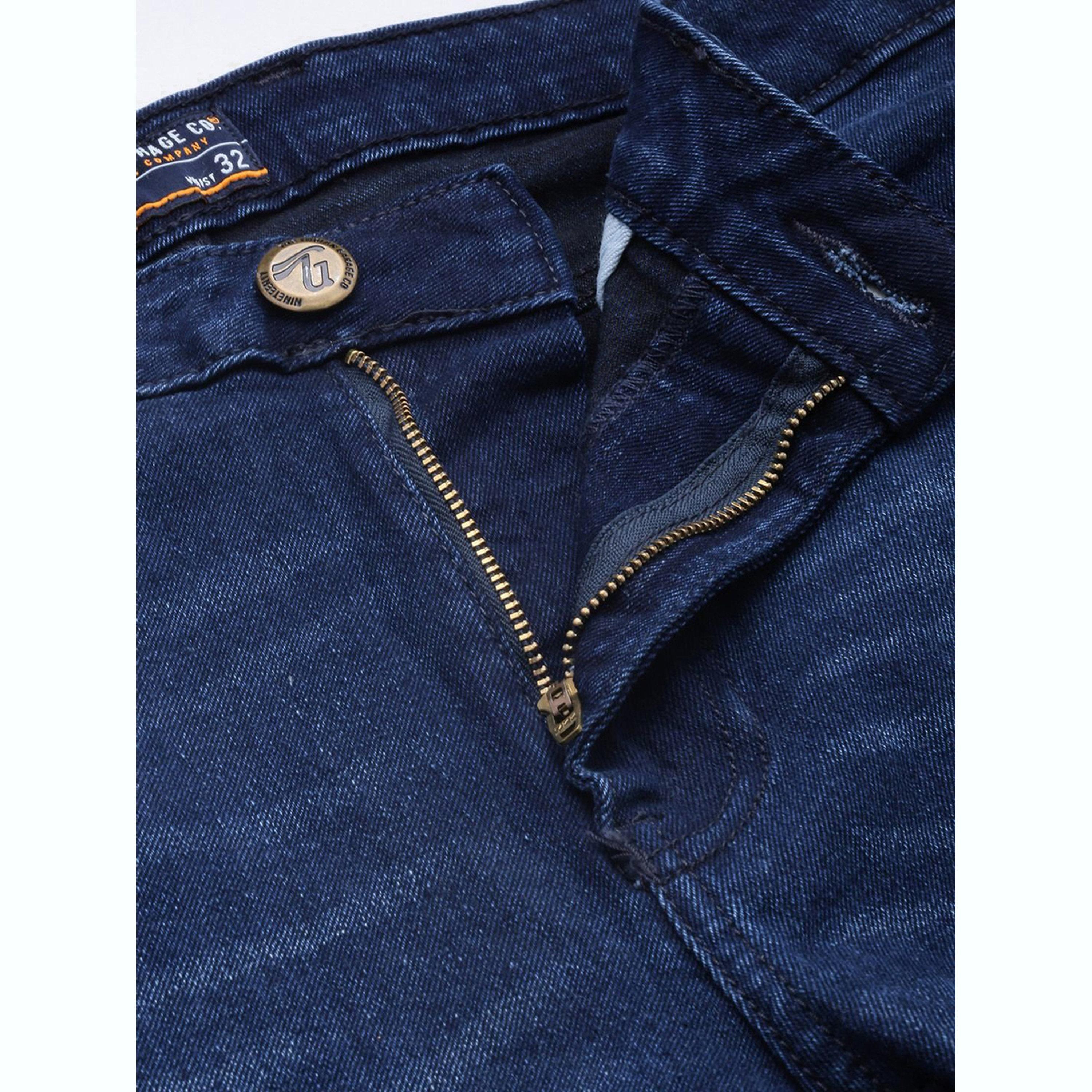 The Indian Garage Co X Styli Men Bootcut Fit Solid Jeans-men-clothing-bottoms-jeans-image-4