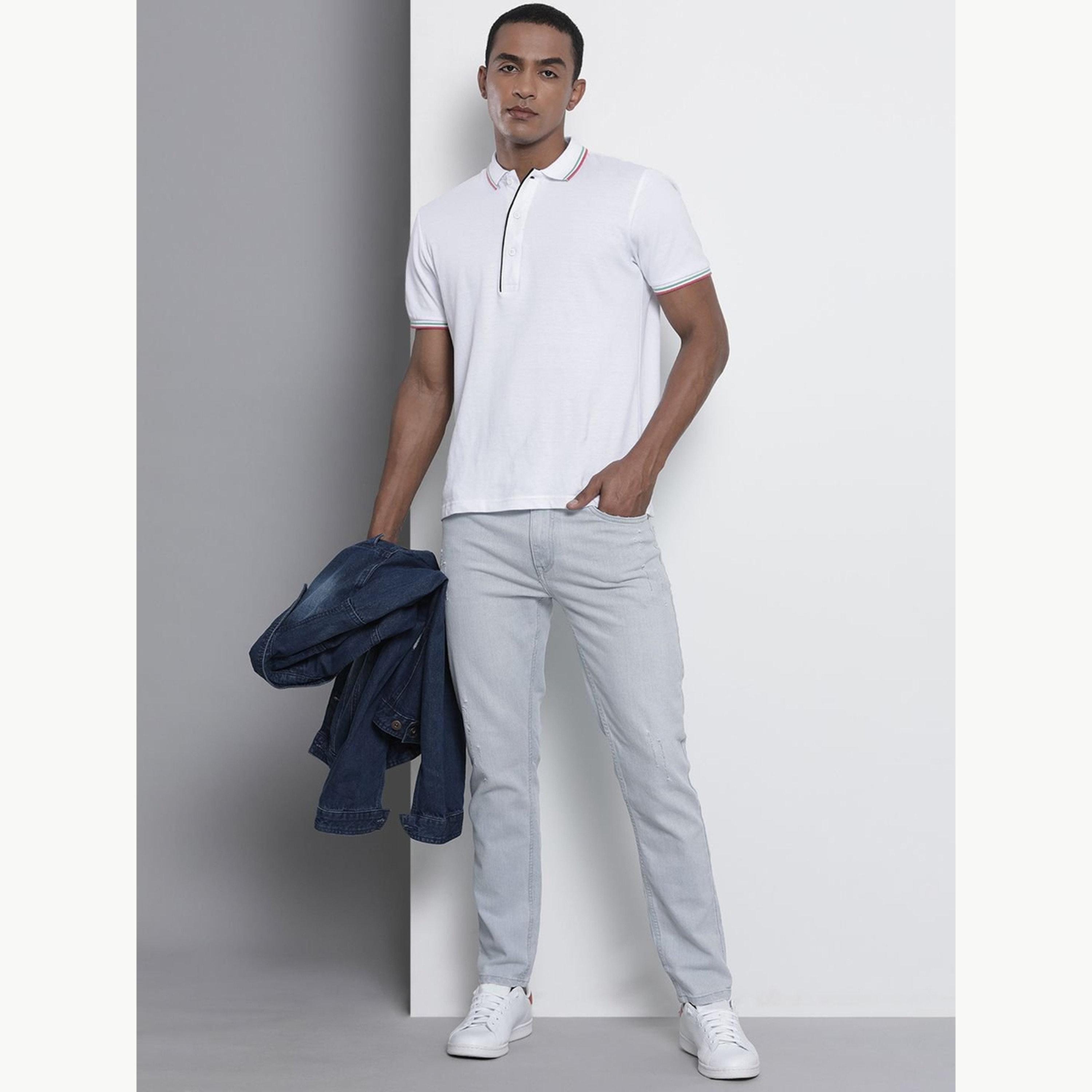 The Indian Garage Co X Styli Men Slim Fit Solid Jeans-men-clothing-bottoms-jeans-image-2
