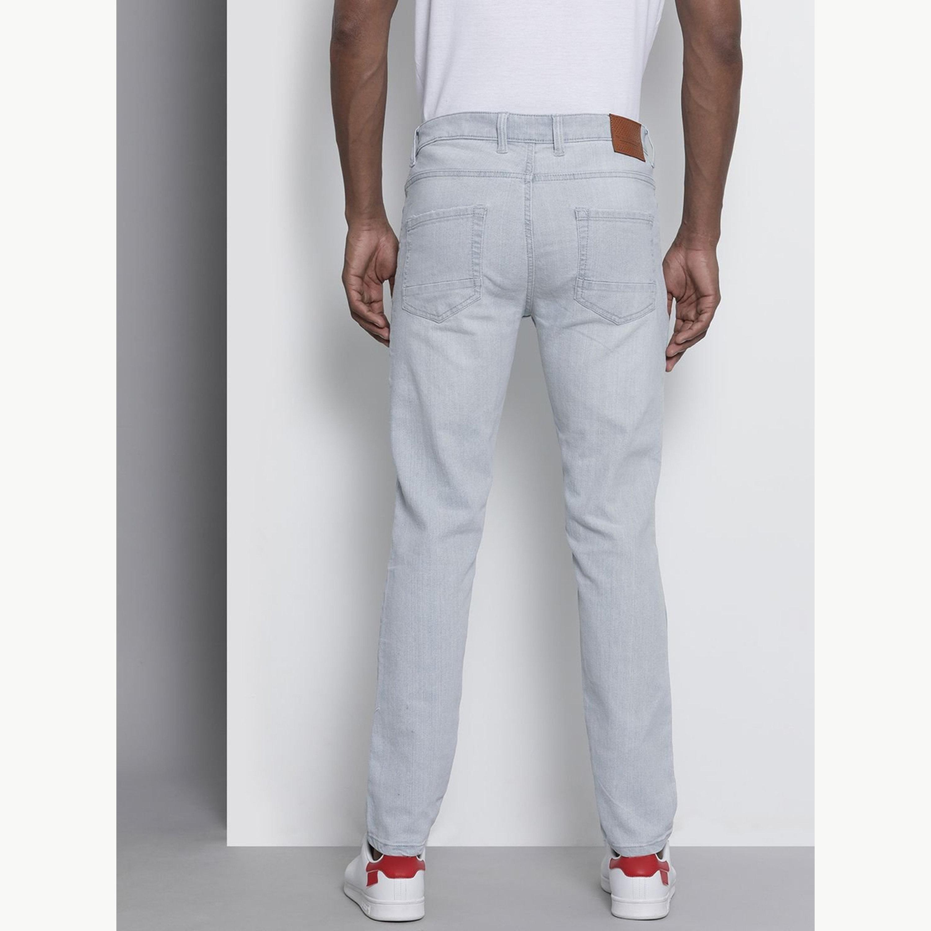 The Indian Garage Co X Styli Men Slim Fit Solid Jeans-men-clothing-bottoms-jeans-image-3