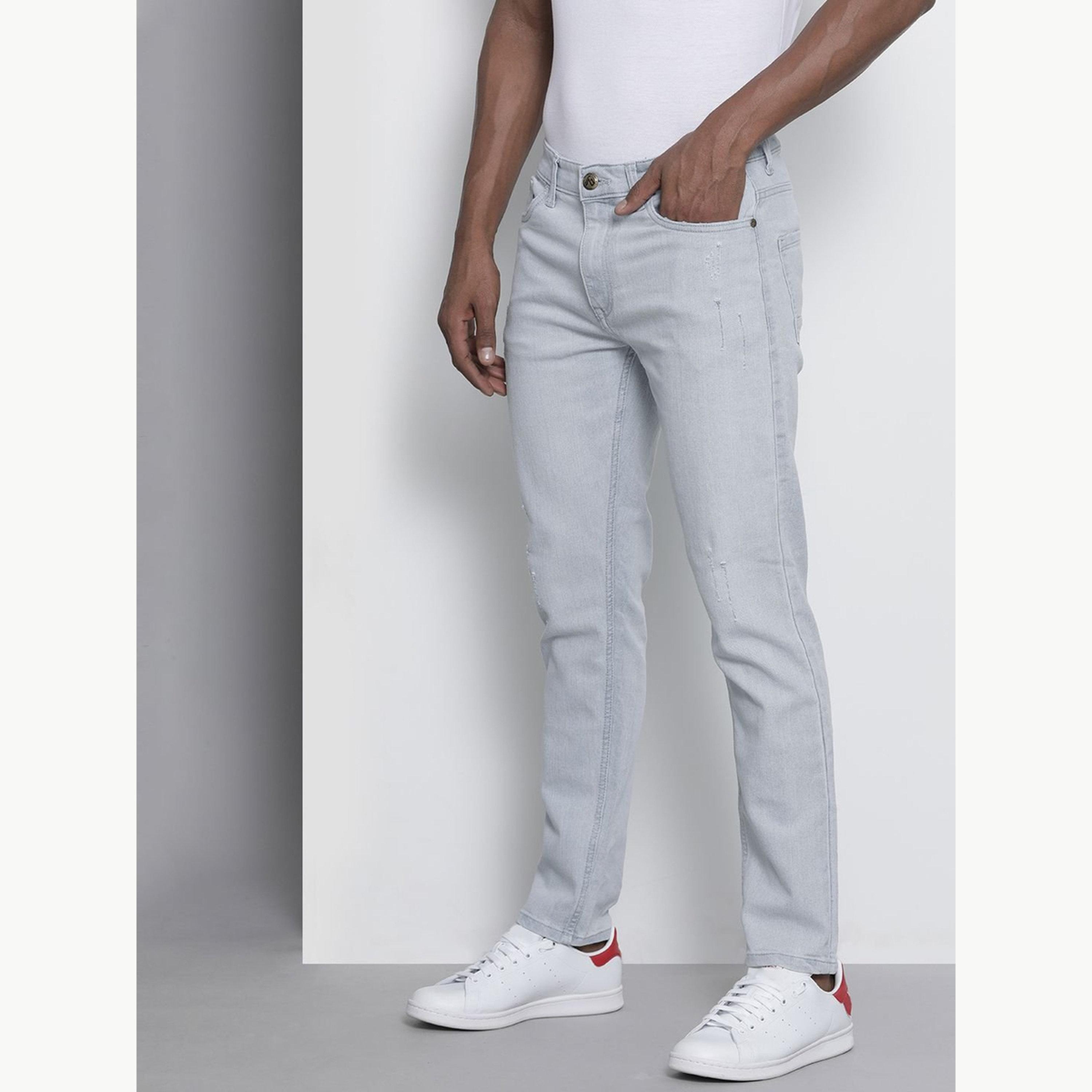 The Indian Garage Co X Styli Men Slim Fit Solid Jeans-men-clothing-bottoms-jeans-image-5