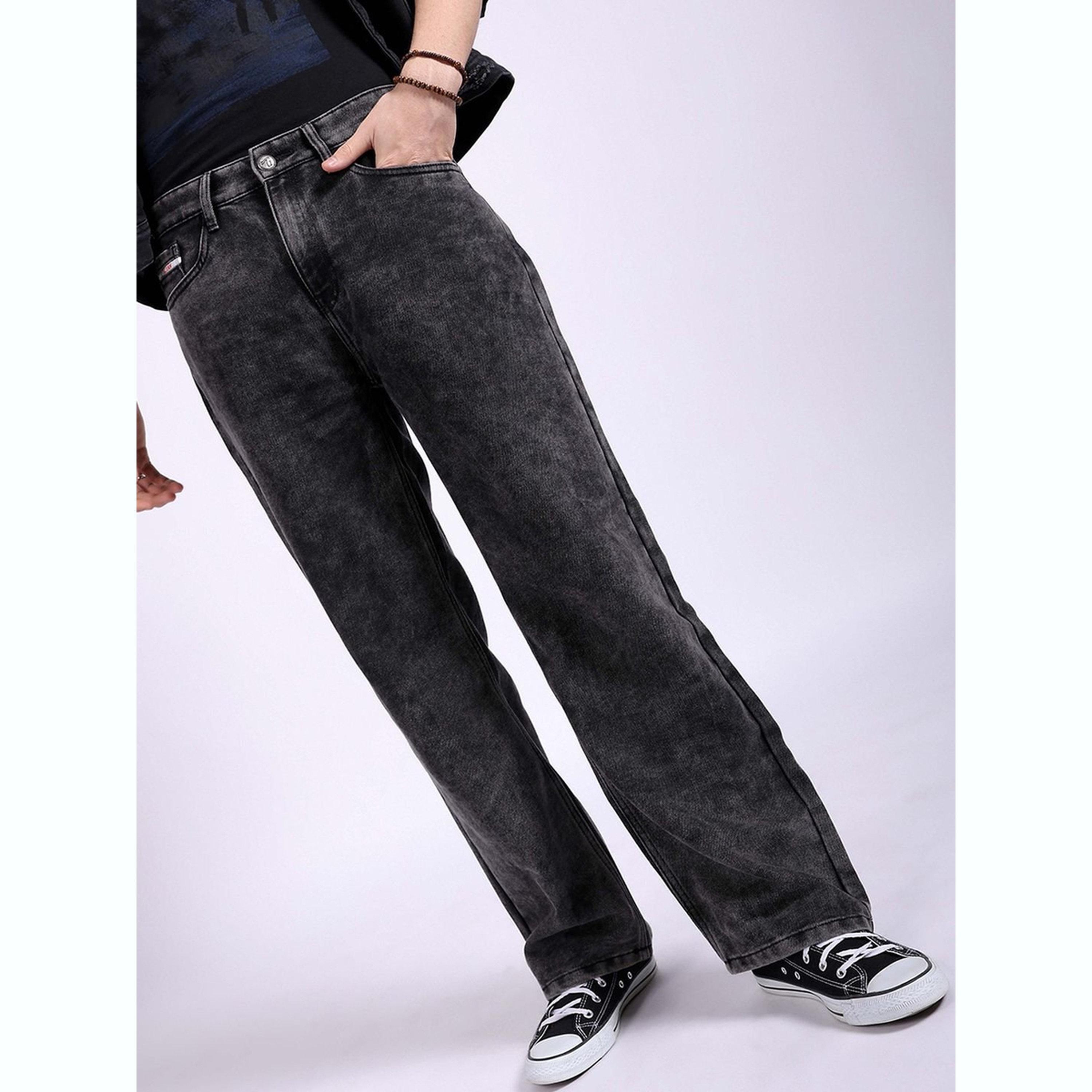 جينز بقصة فضفاضة سادة-men-clothing-bottoms-jeans-image-5