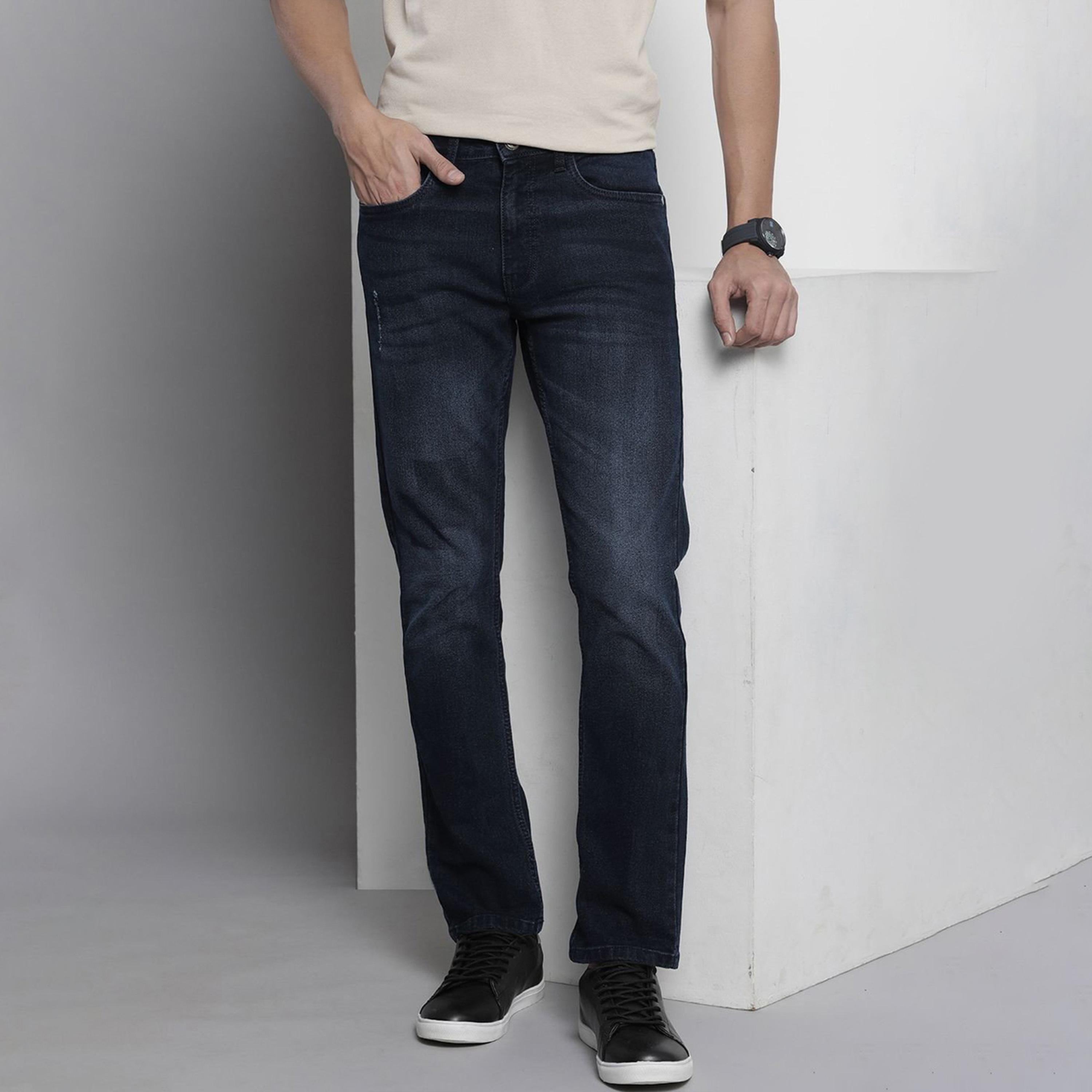 جينز بقصة مستقيمة سادة-men-clothing-bottoms-jeans-image-1