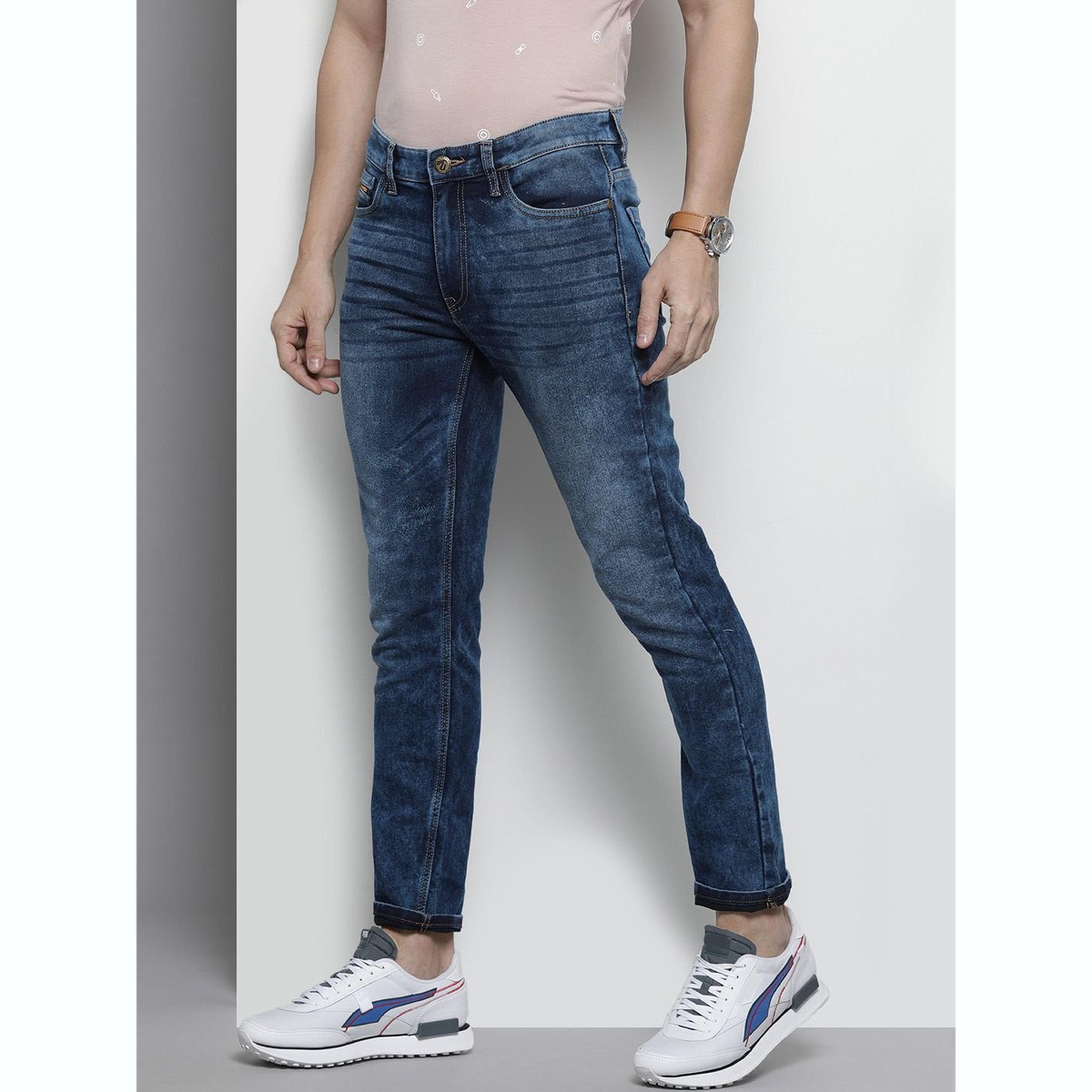 جينز بقصة ضيقة وتفاصيل طرطشة طلاء-men-clothing-bottoms-jeans-image-5