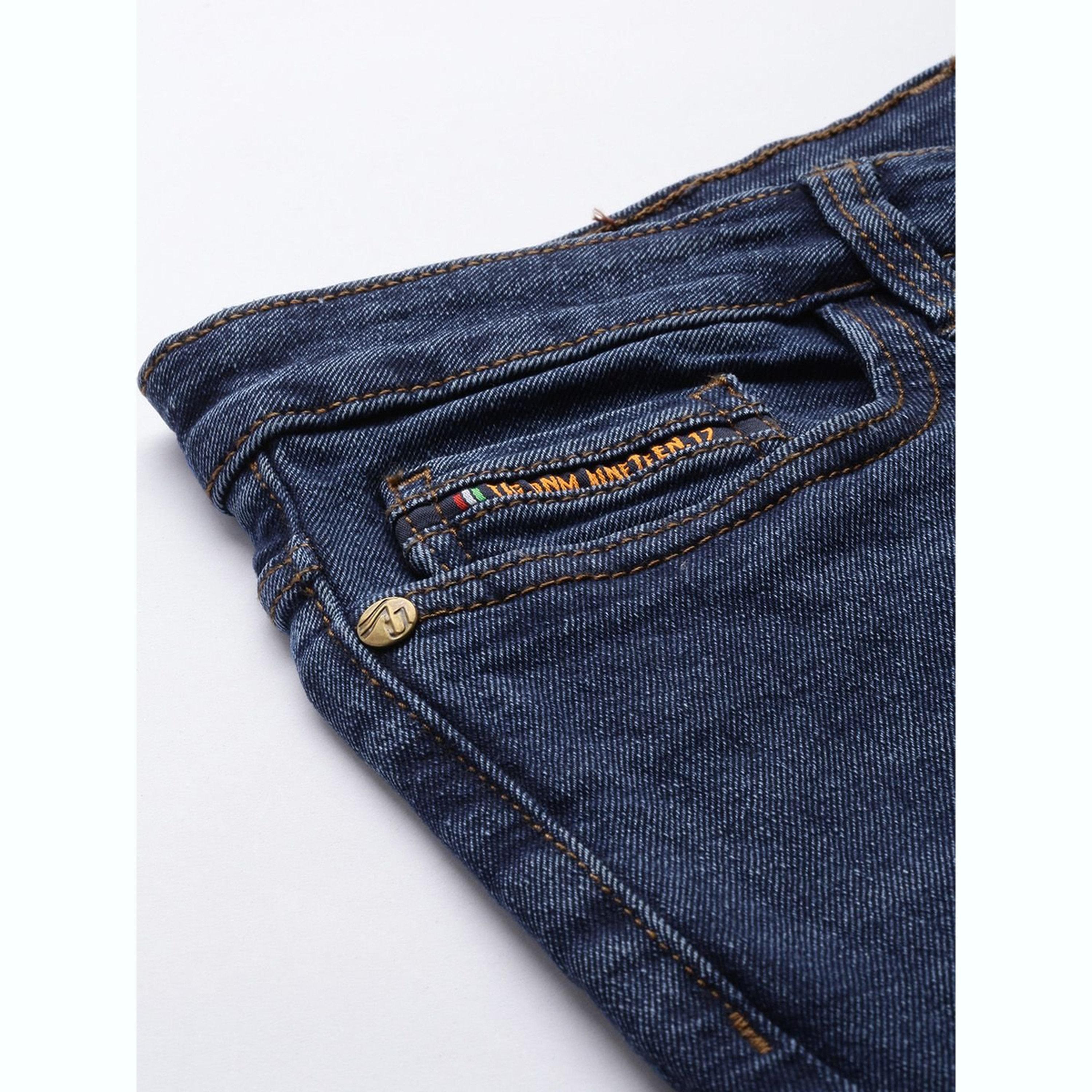 The Indian Garage Co X Styli Men Bootcut Fit Solid Jeans-men-clothing-bottoms-jeans-image-6