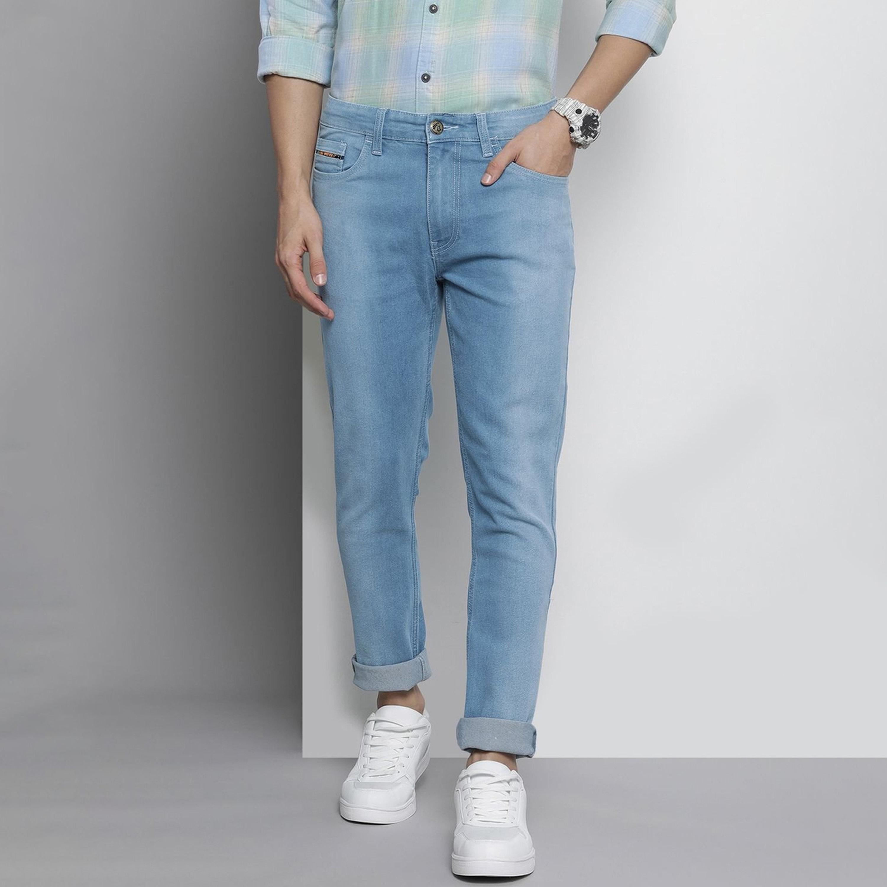 جينز بقصة ضيقة سادة-men-clothing-bottoms-jeans-image-1