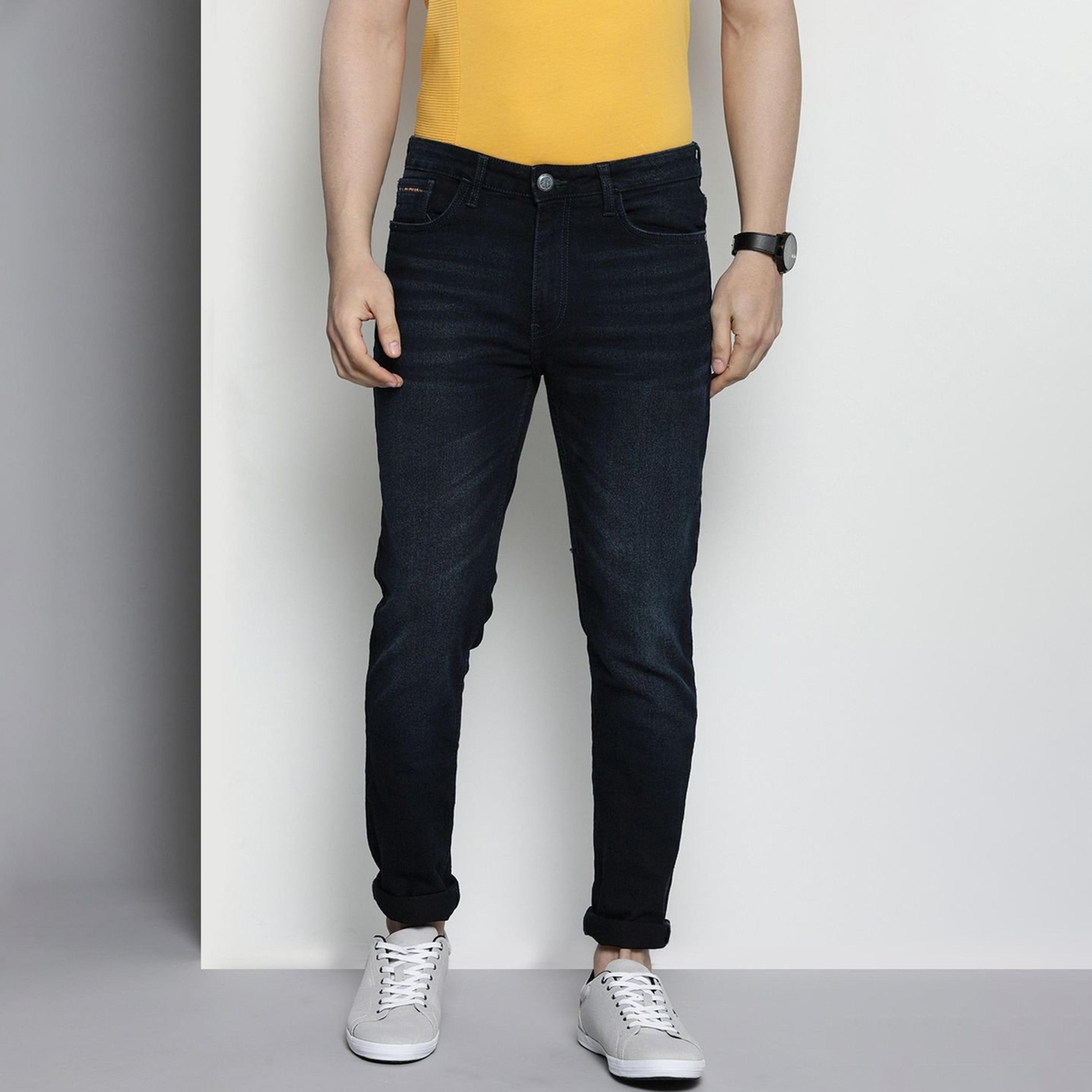 جينز بقصة ضيقة سادة-men-clothing-bottoms-jeans-image-1