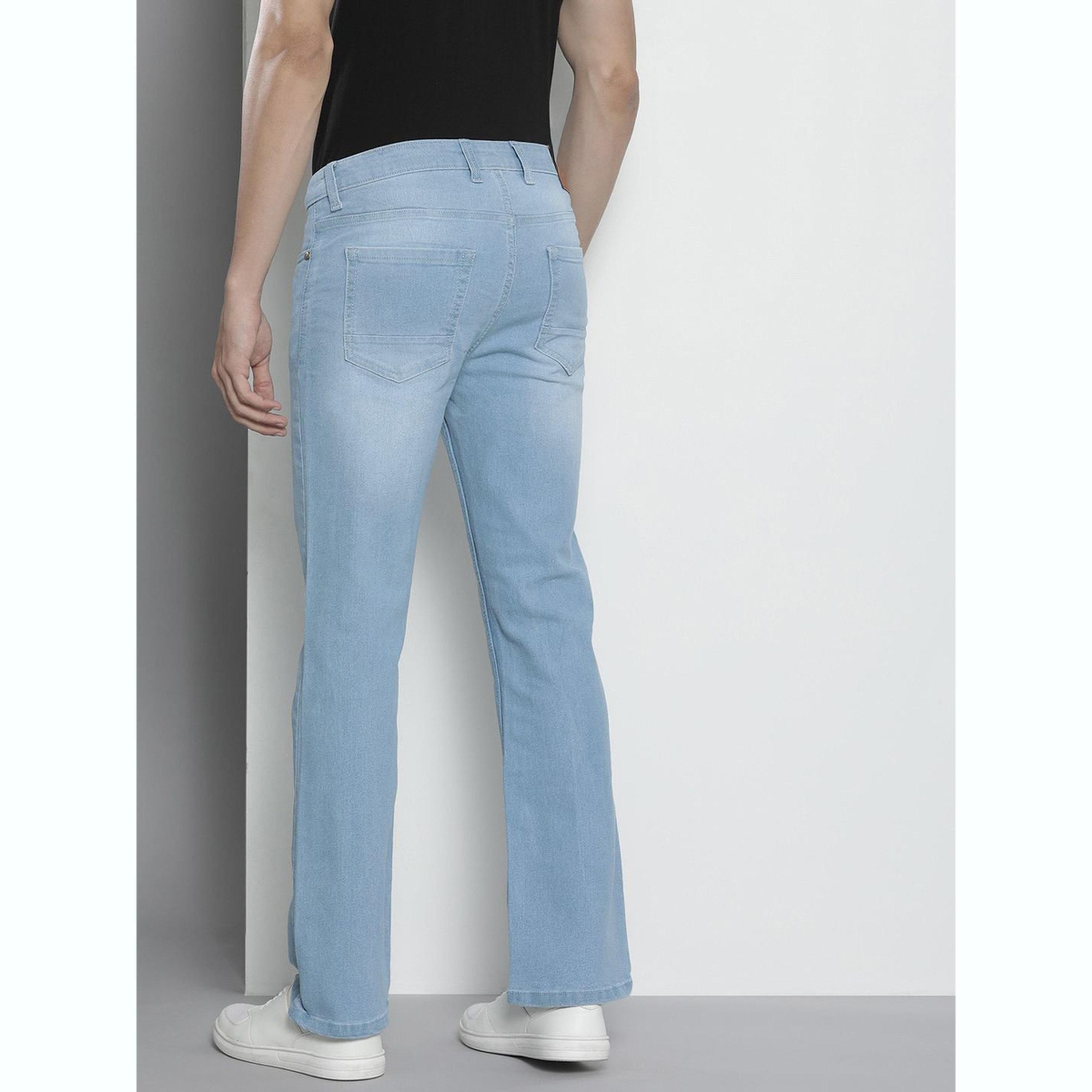 The Indian Garage Co X Styli Men Bootcut Fit Solid Jeans-men-clothing-bottoms-jeans-image-3