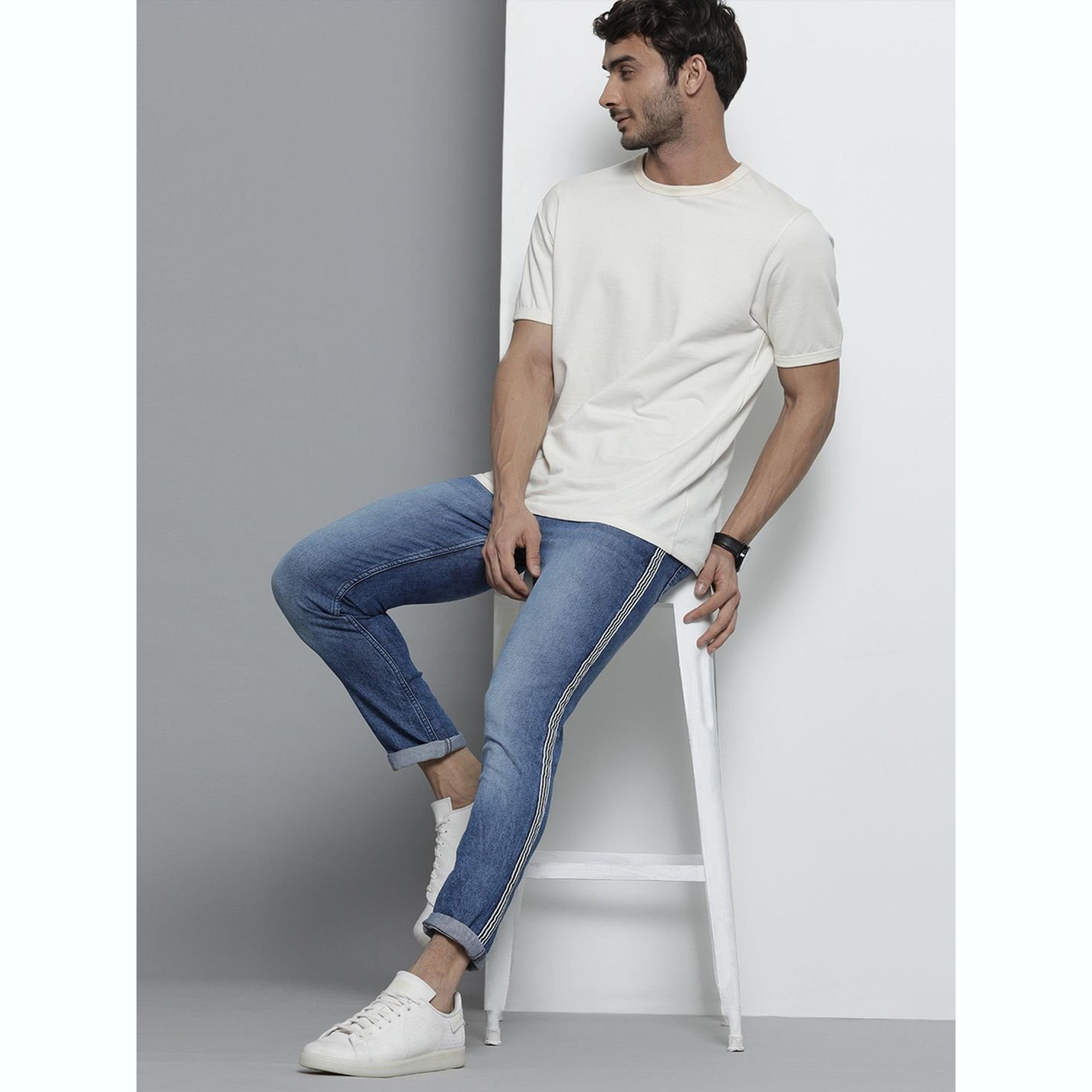 The Indian Garage Co X Styli Men Slim Fit Solid Jeans-men-clothing-bottoms-jeans-image-2