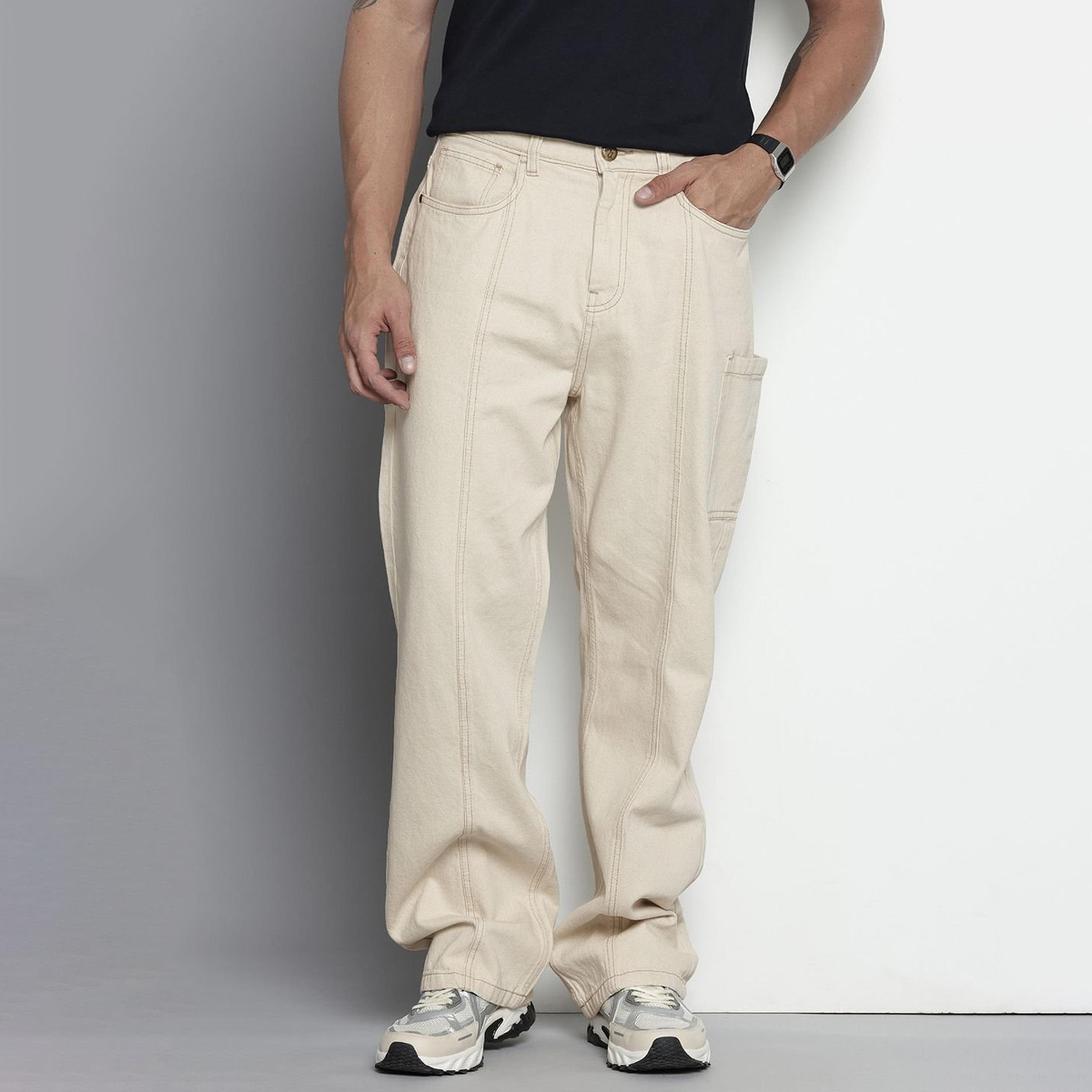 جينز بأرجل واسعة سادة-men-clothing-bottoms-jeans-image-1